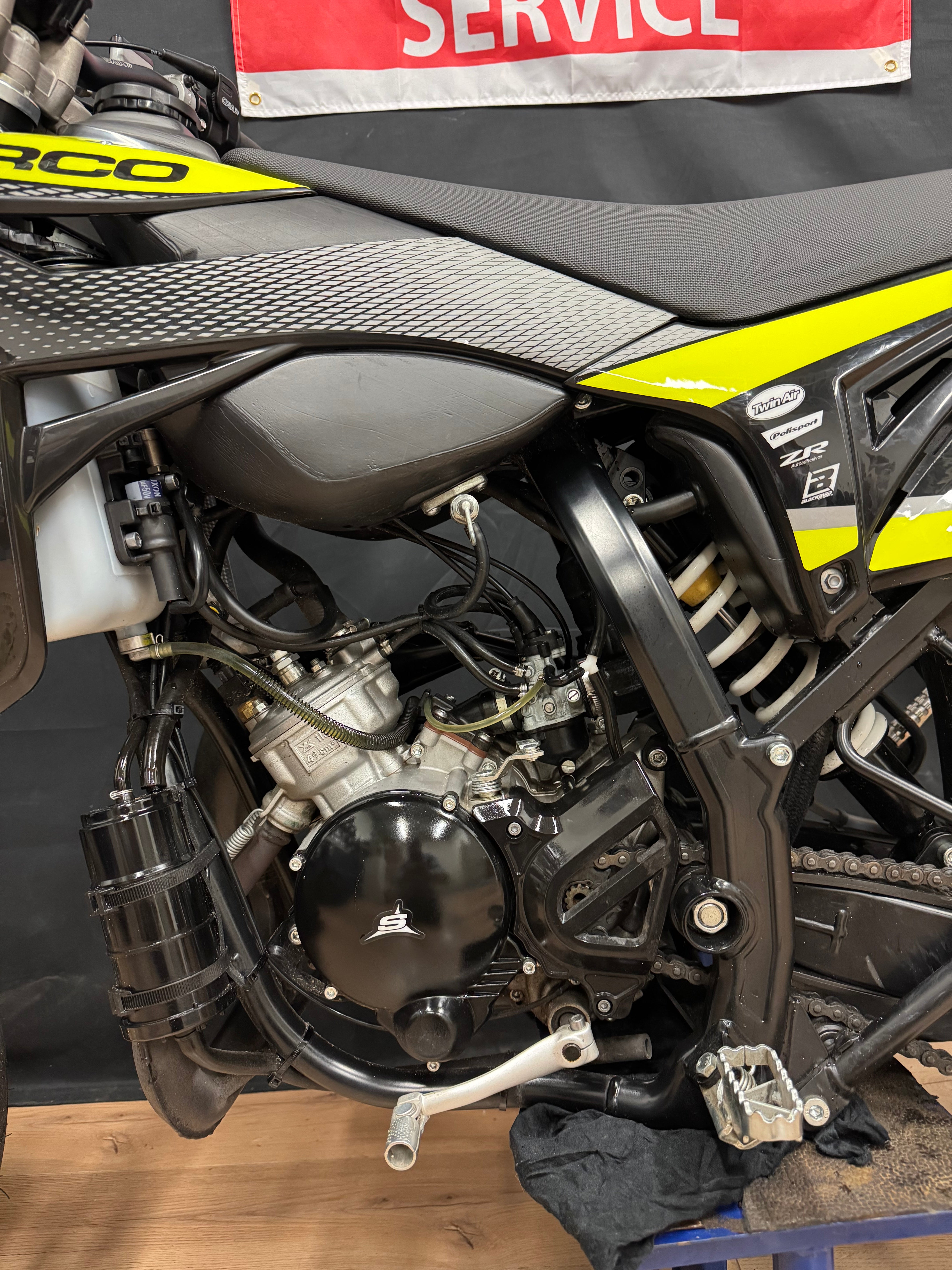 Sherco 50 SM-RS | Schakelbrommer | Garantie | Brom