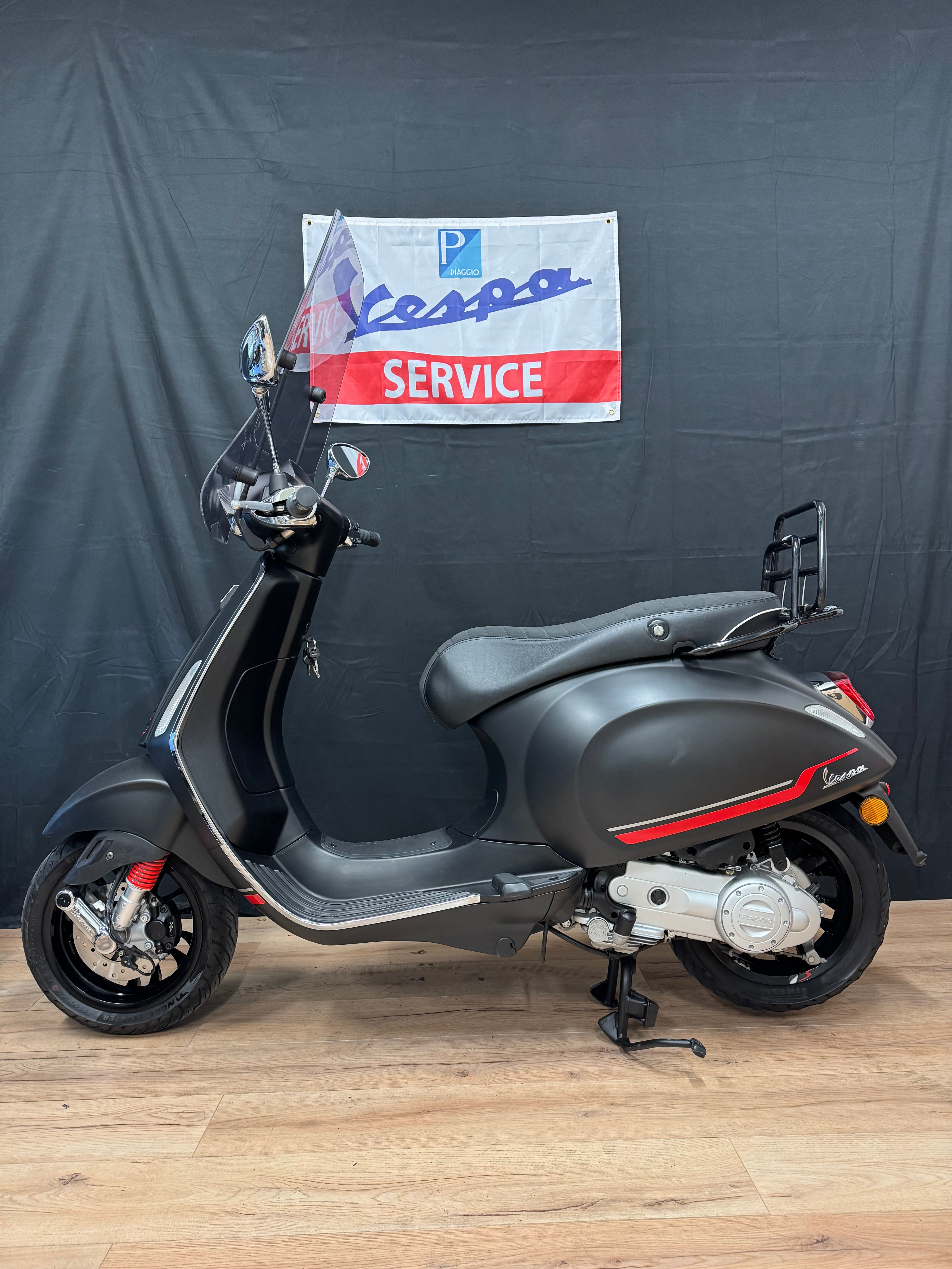 Vespa sprint 50S E5 | 2021 | 8000km | Garantie | Notte