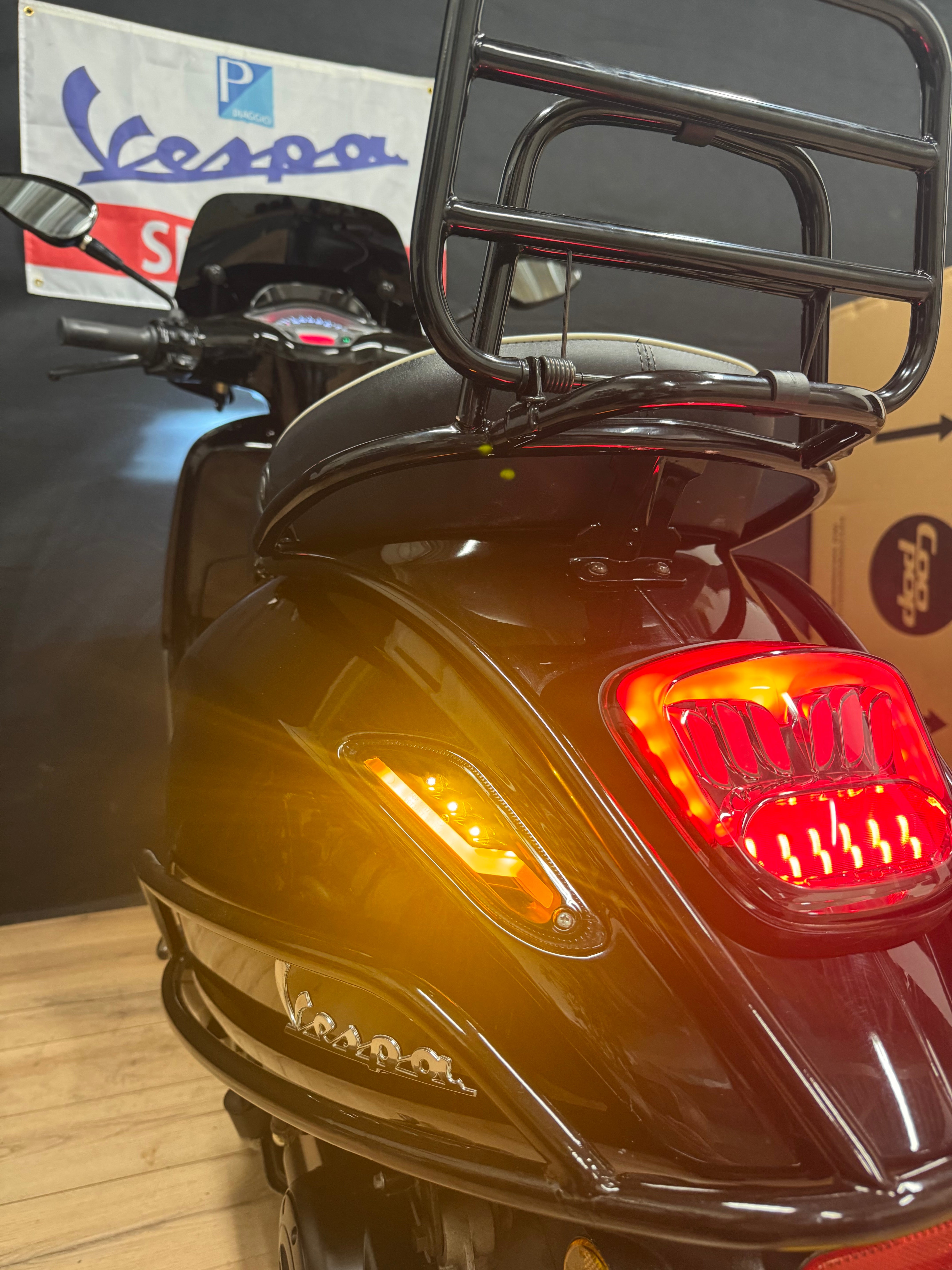 Vespa sprint 50s | Malossi | Black on Black | Brom | Garanti