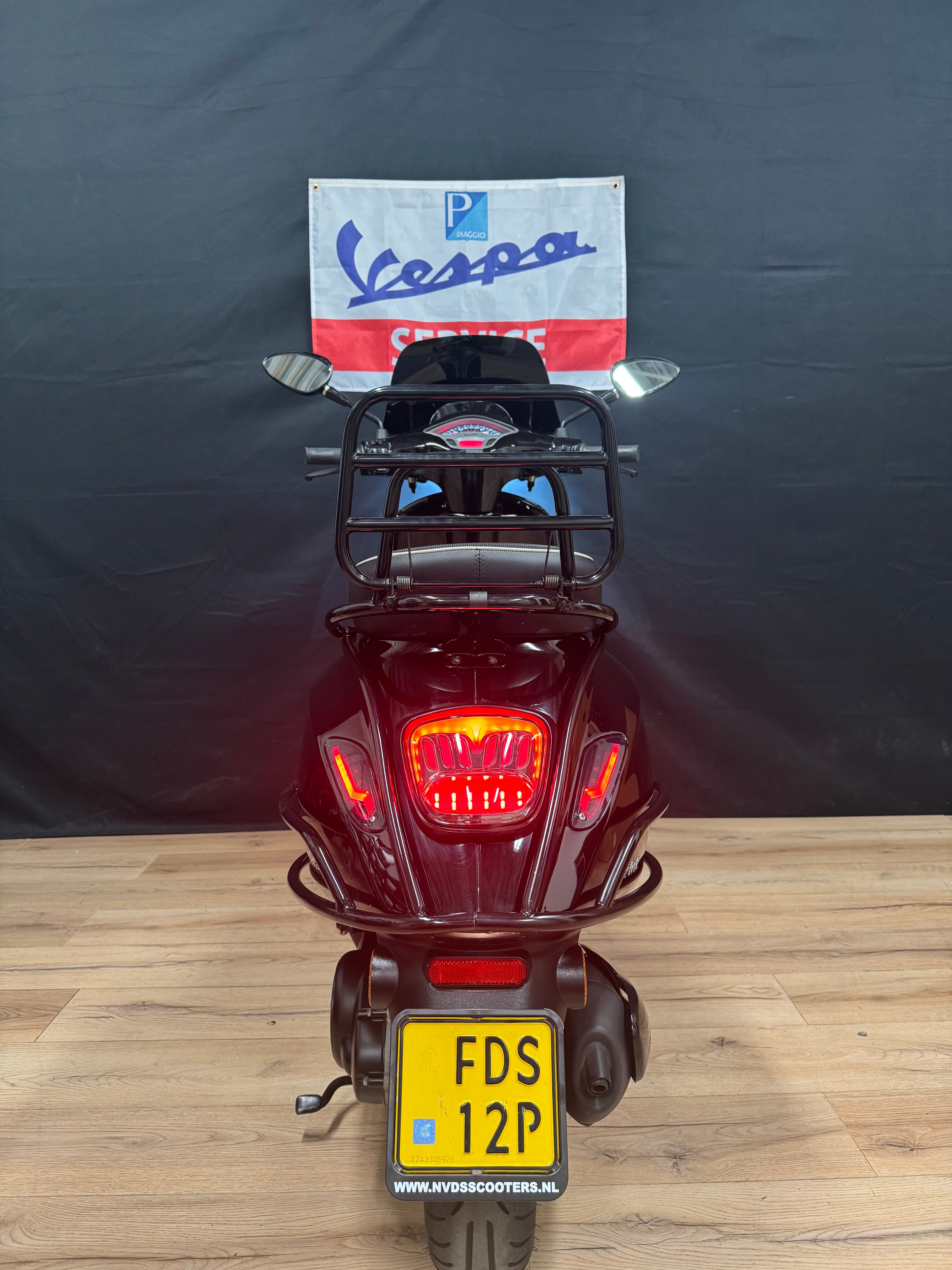 Vespa sprint 50s | Malossi | Black on Black | Brom | Garanti