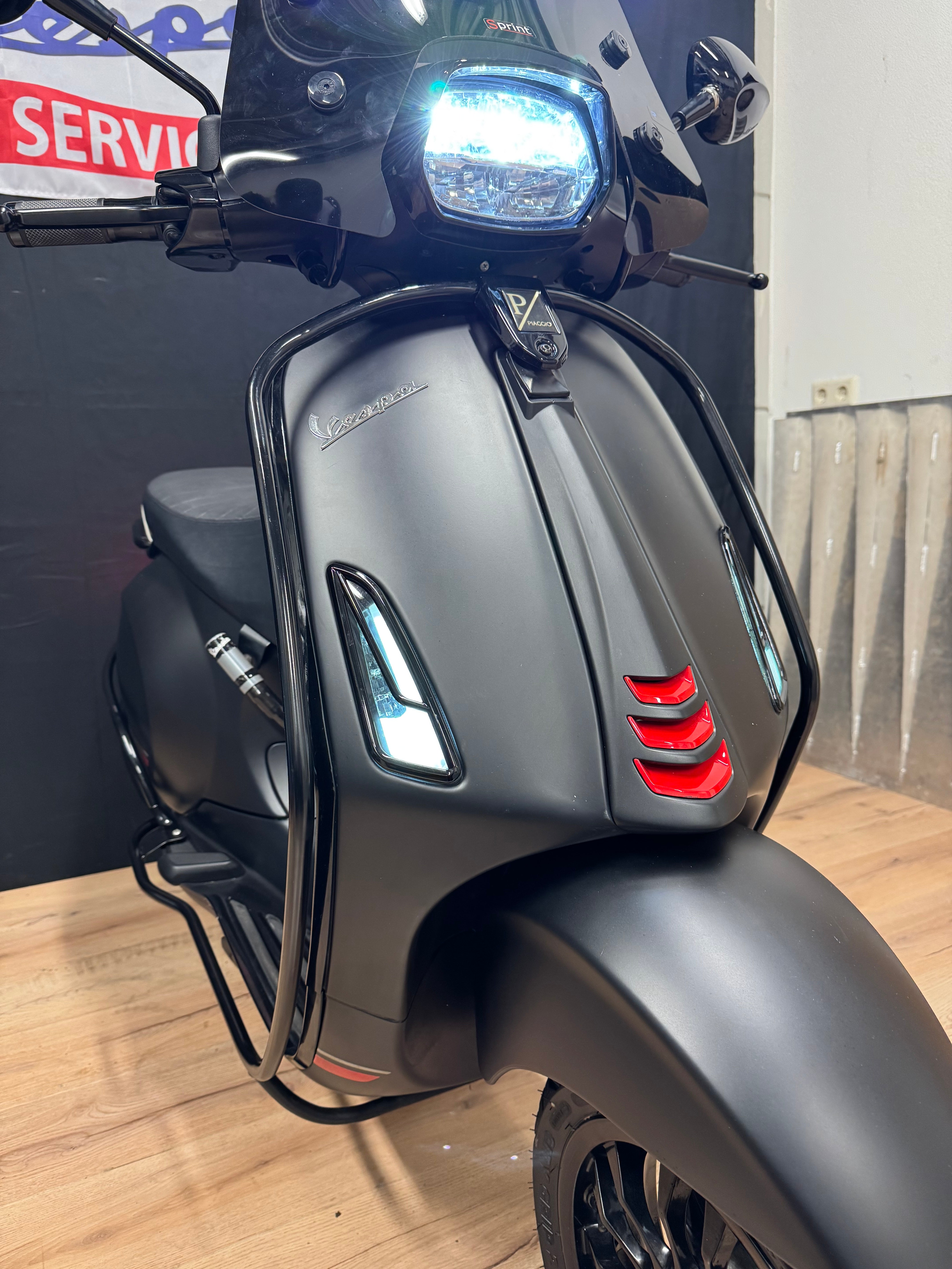 Vespa sprint 50S | Full option | iget e5 | 2021 | Notte