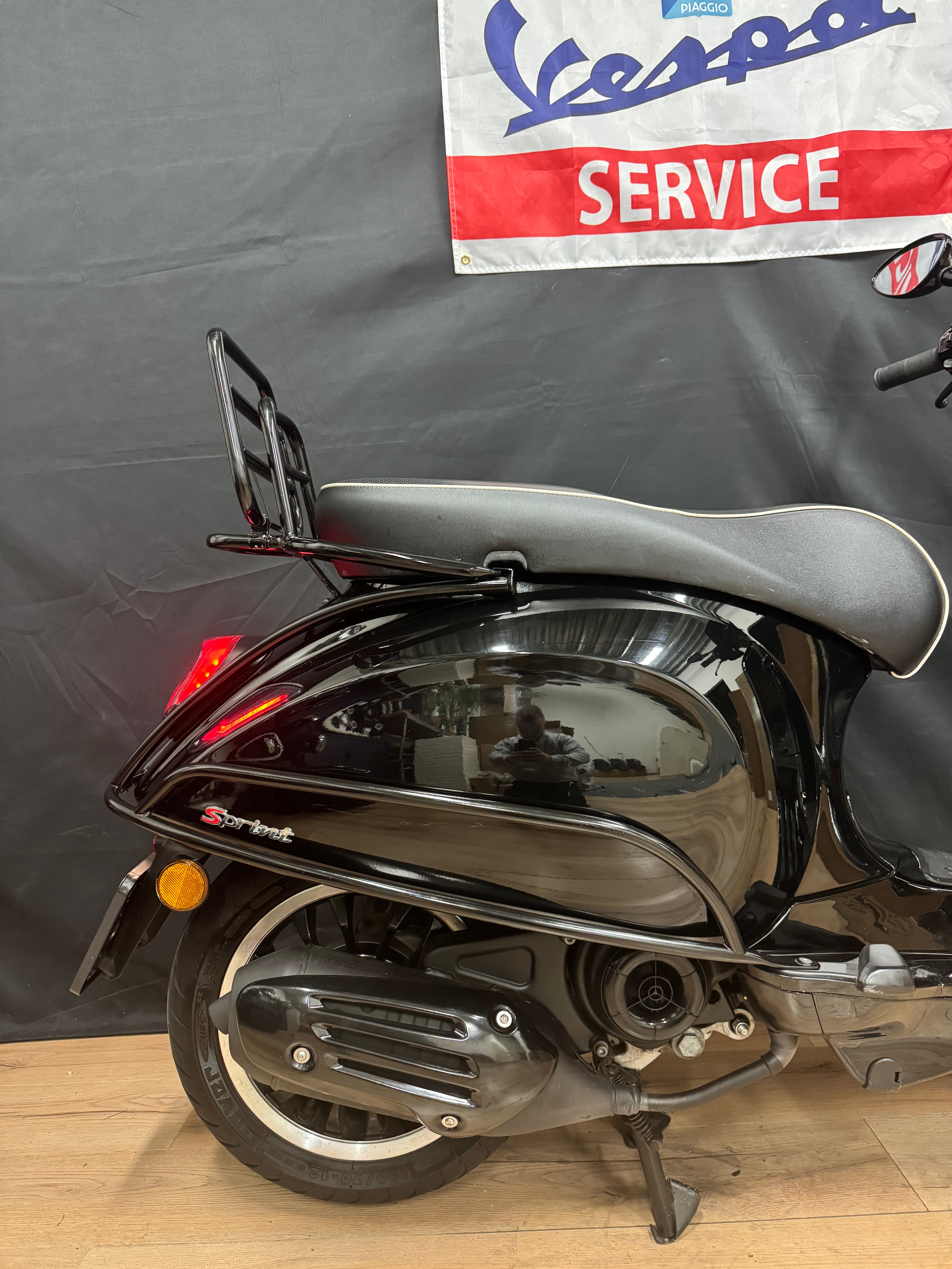 Vespa sprint 50s | Malossi | Black on Black | Brom | Garanti