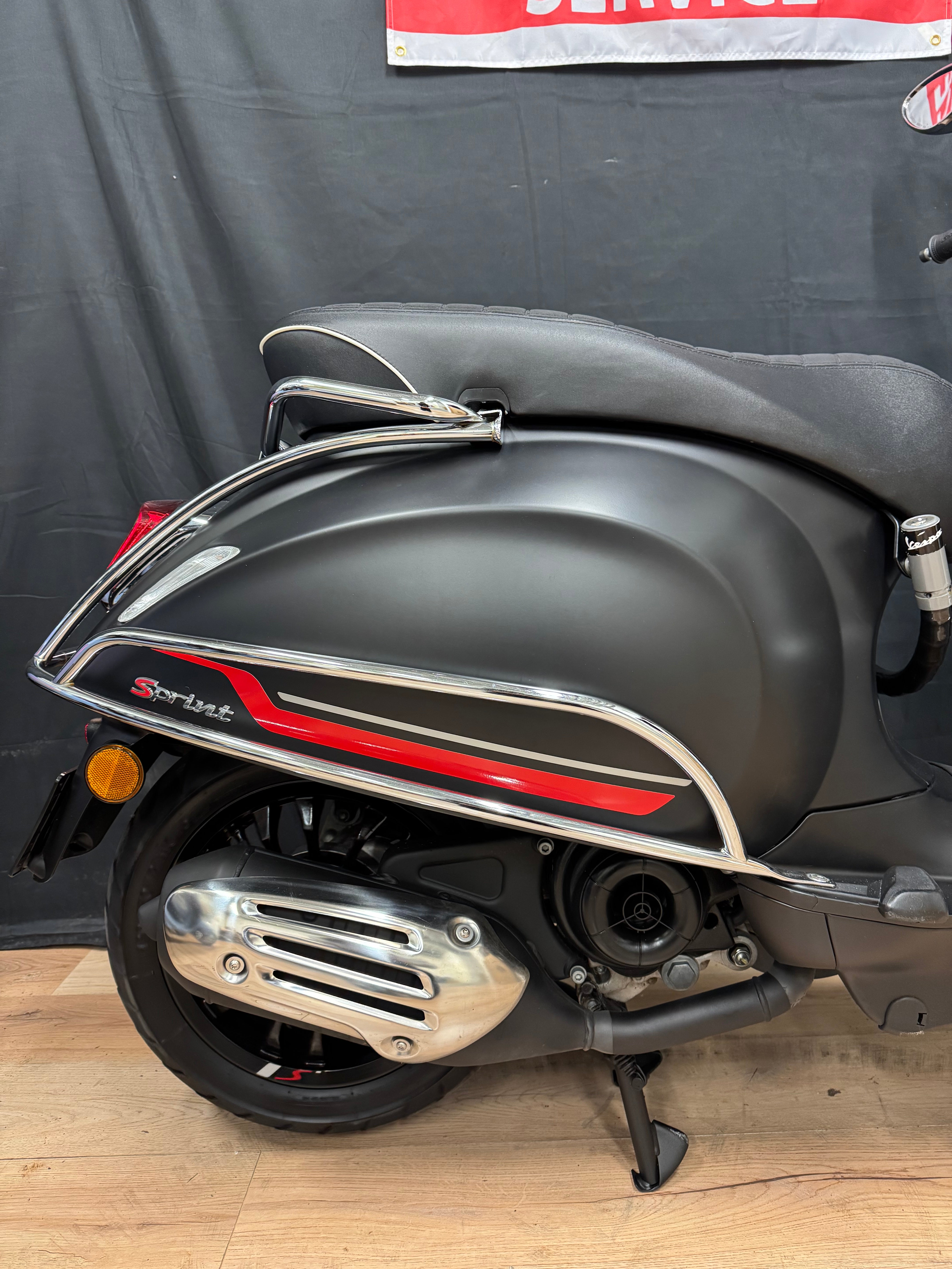 Vespa sprint 50S Notte - 2021 - 3000km - Garantie - Opties