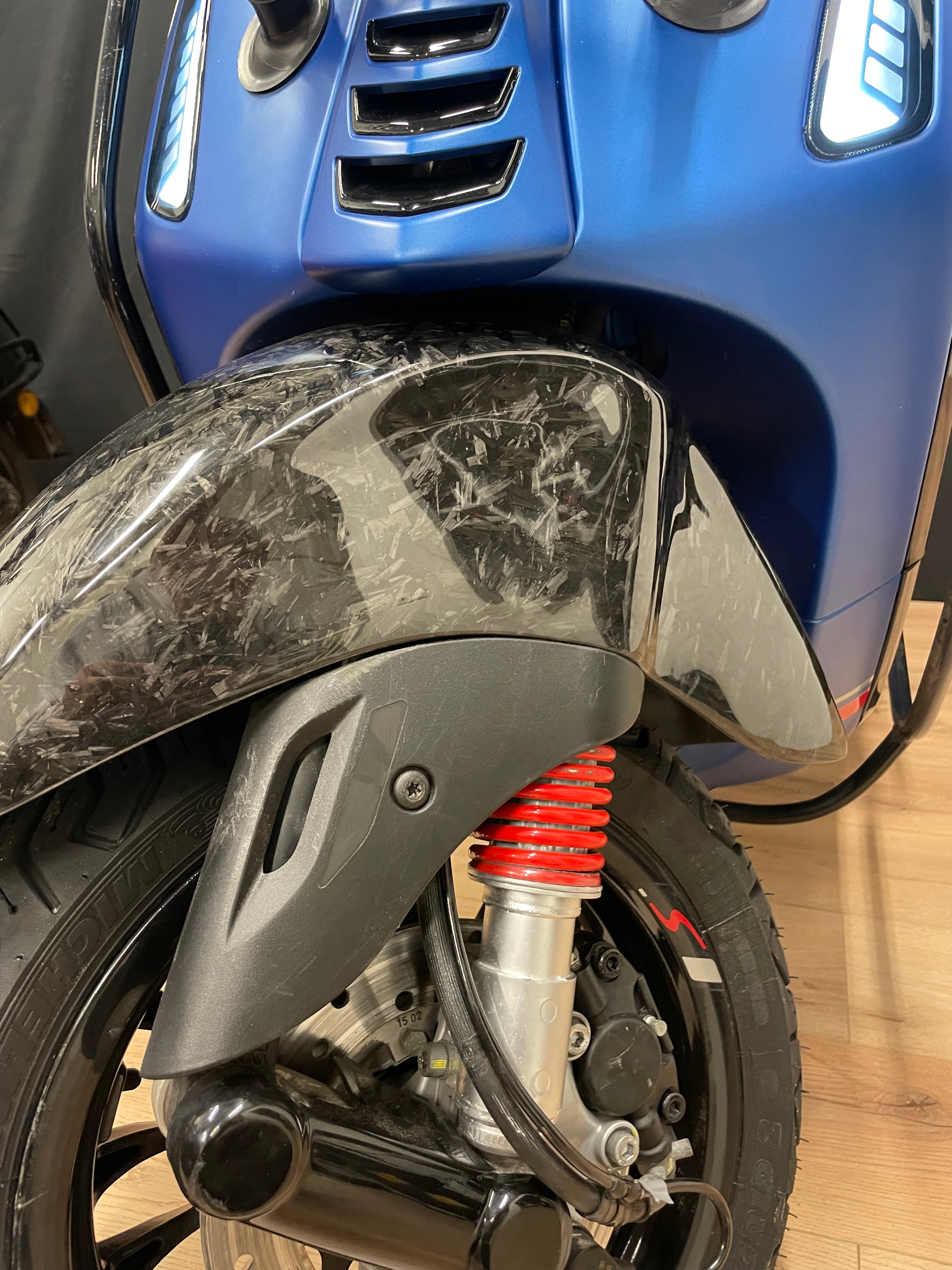 Vespa sprint E5 | Carbon | Malossi | Full option | Garantie