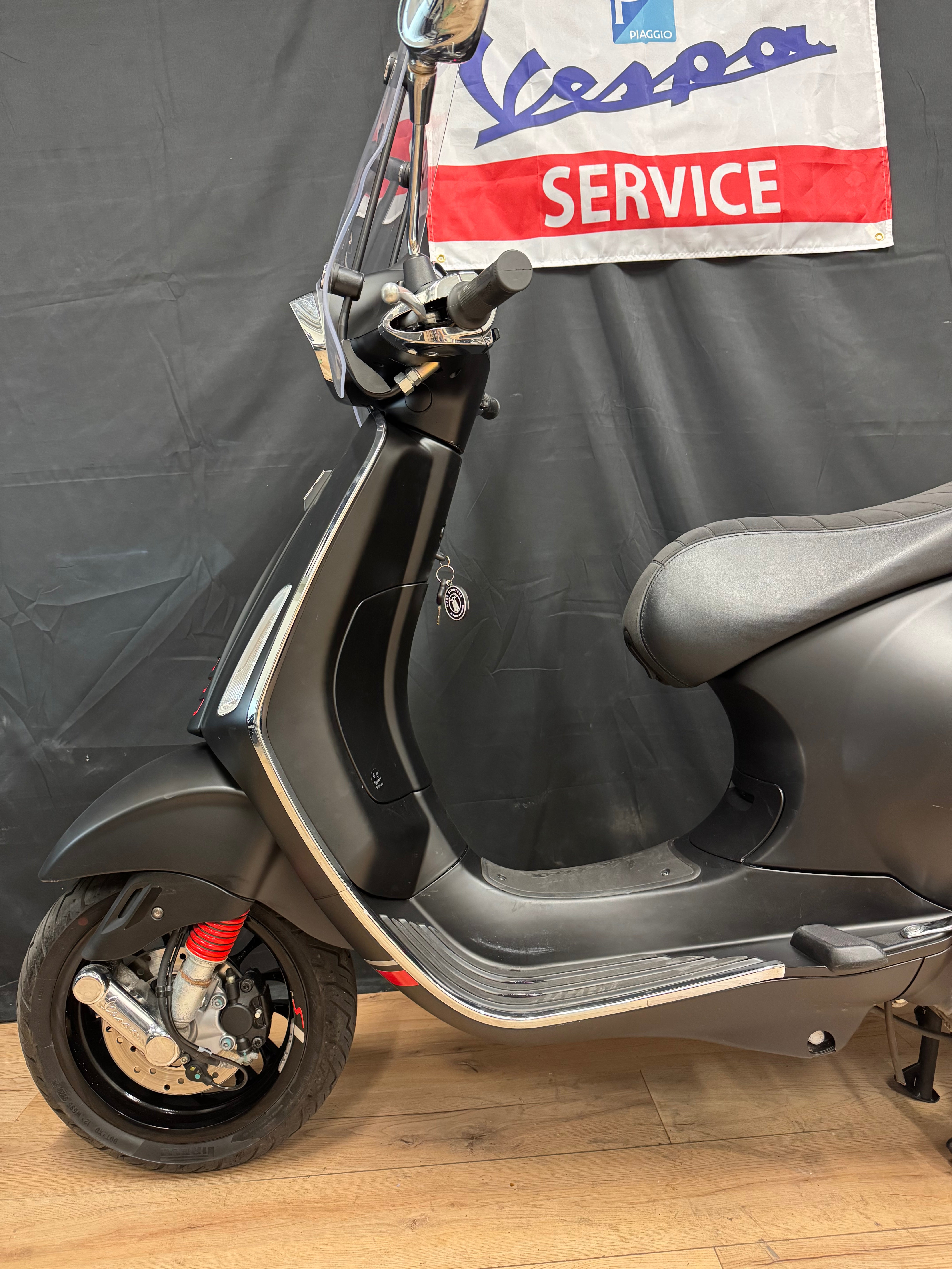 Vespa Sprint 50S - Notte - Garantie - Zeer nette staat
