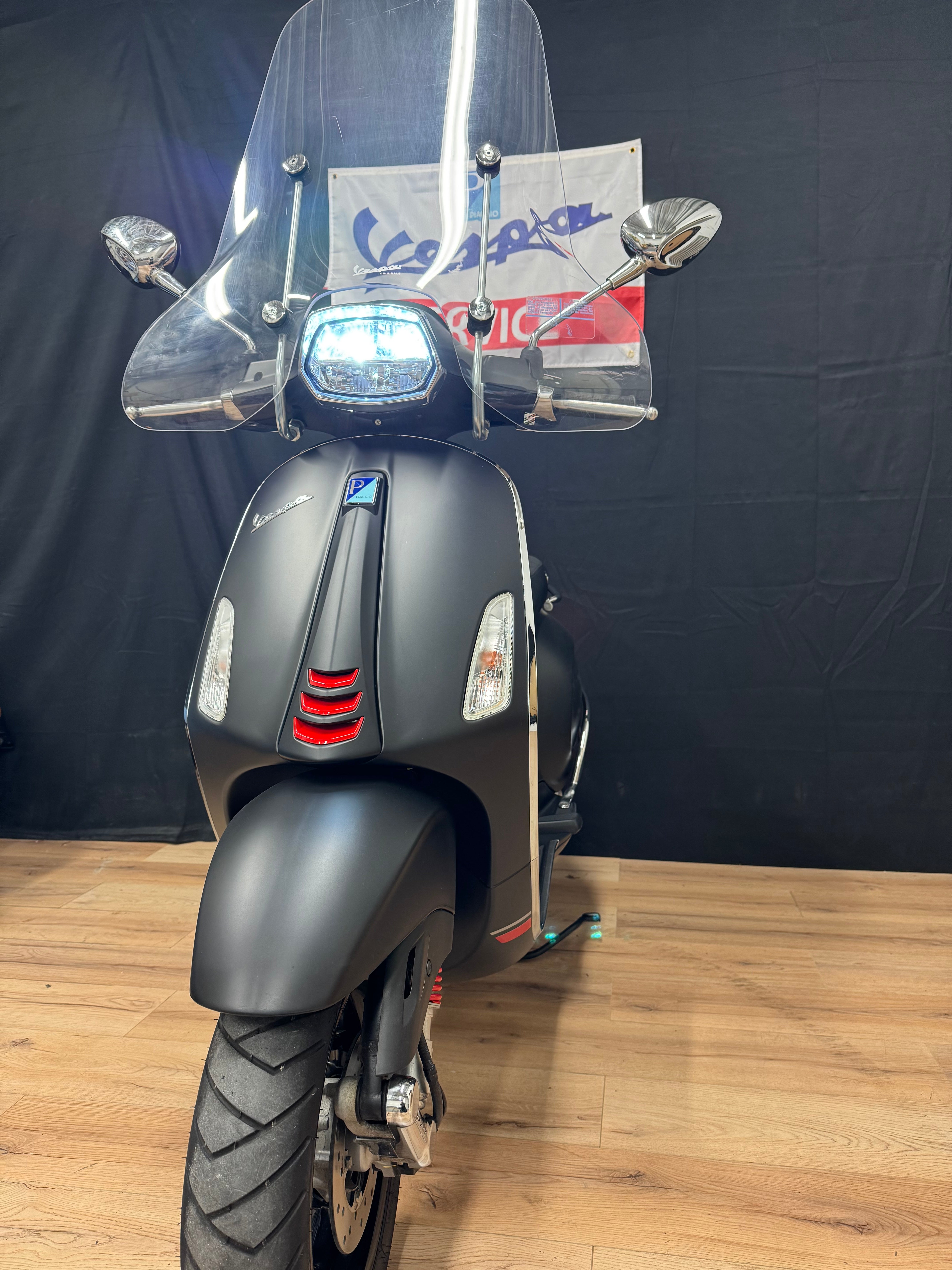 Vespa sprint 50S Notte - 2021 - 3000km - Garantie - Opties
