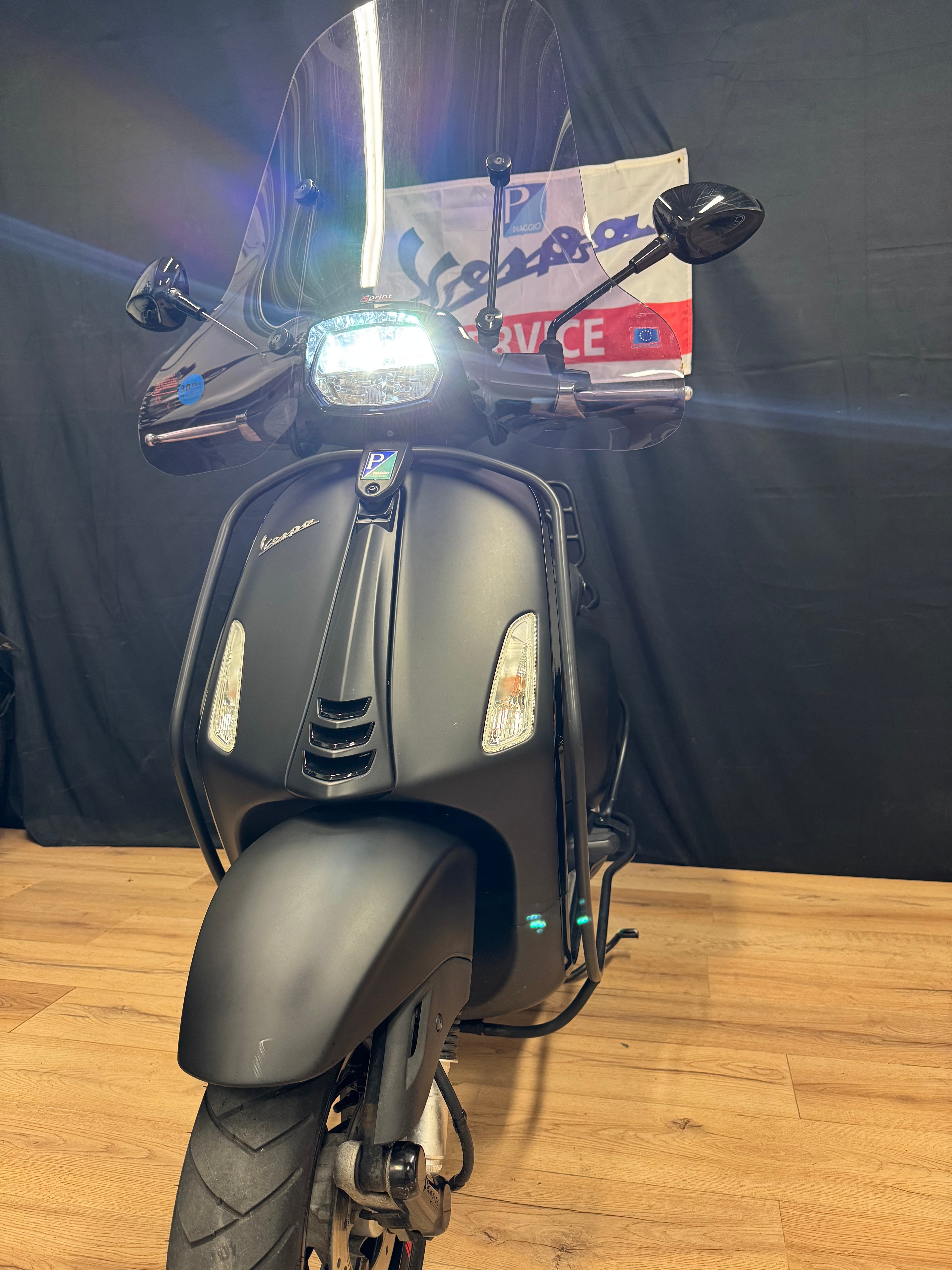 Vespa Sprint 50s | Notte | 2019 | Dealer onderhouden