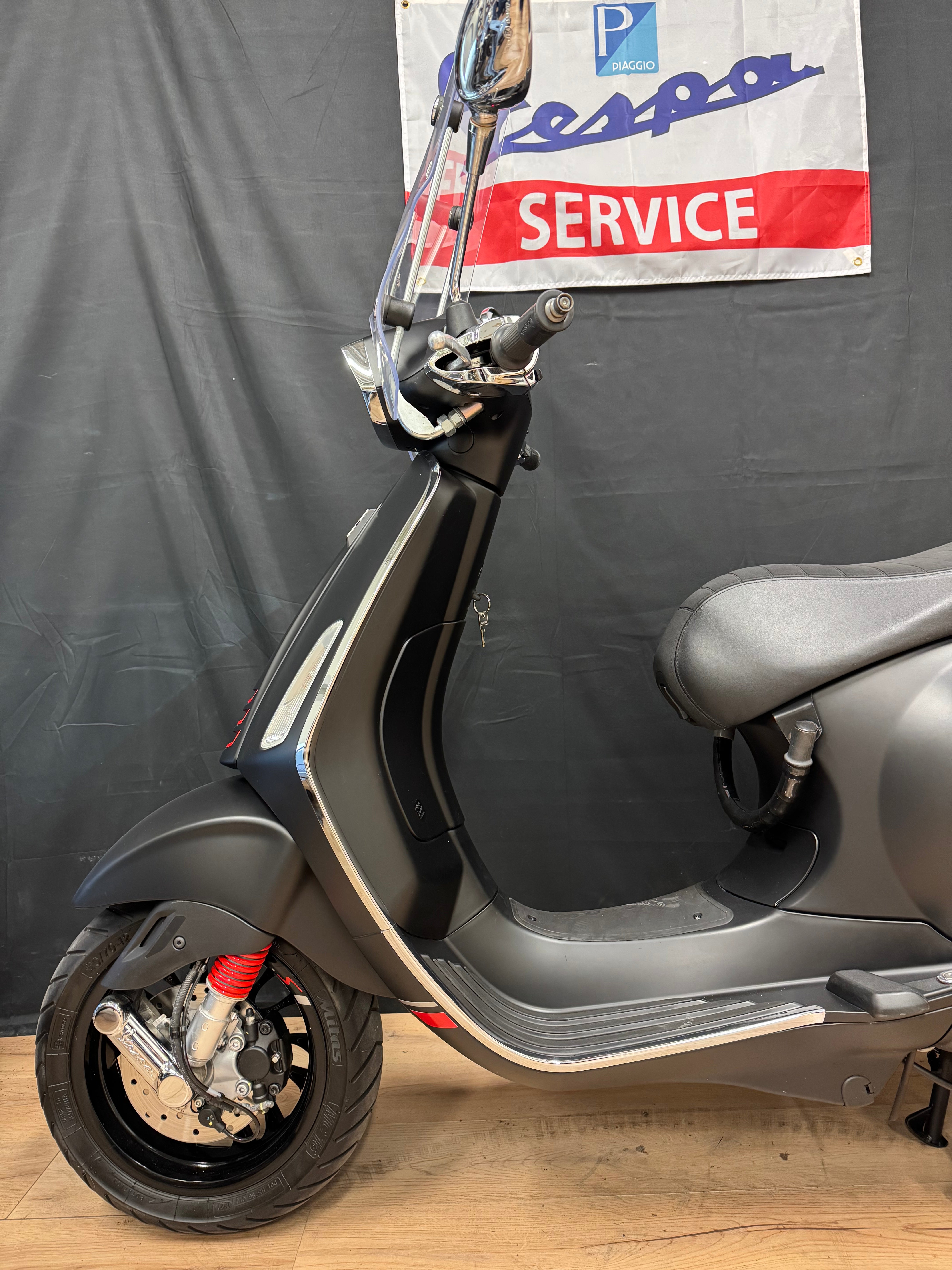 Vespa sprint 50S Notte - 2021 - 3000km - Garantie - Opties
