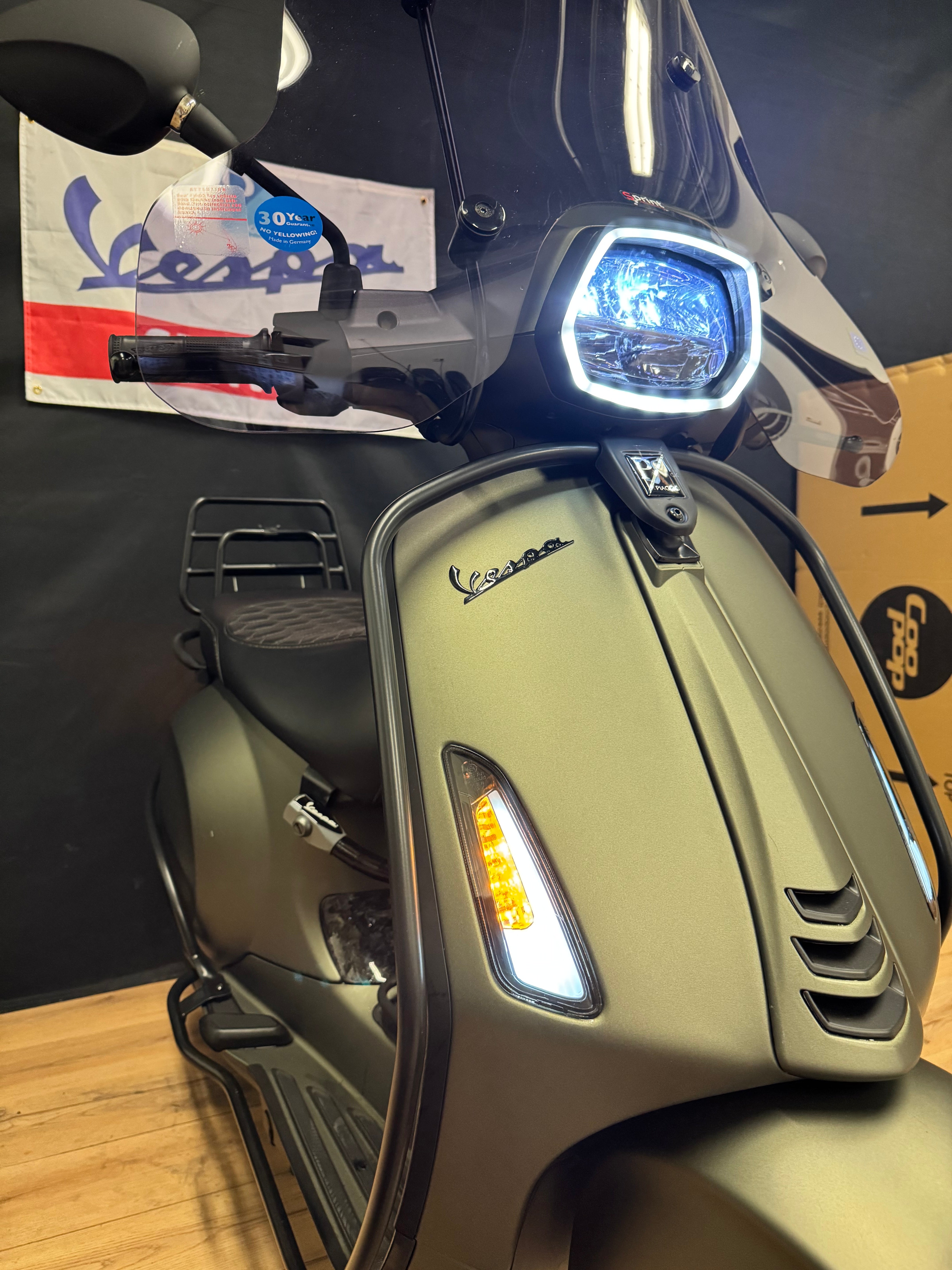 Vespa sprint 50s | Custom | Full option | Garnatie | Brom