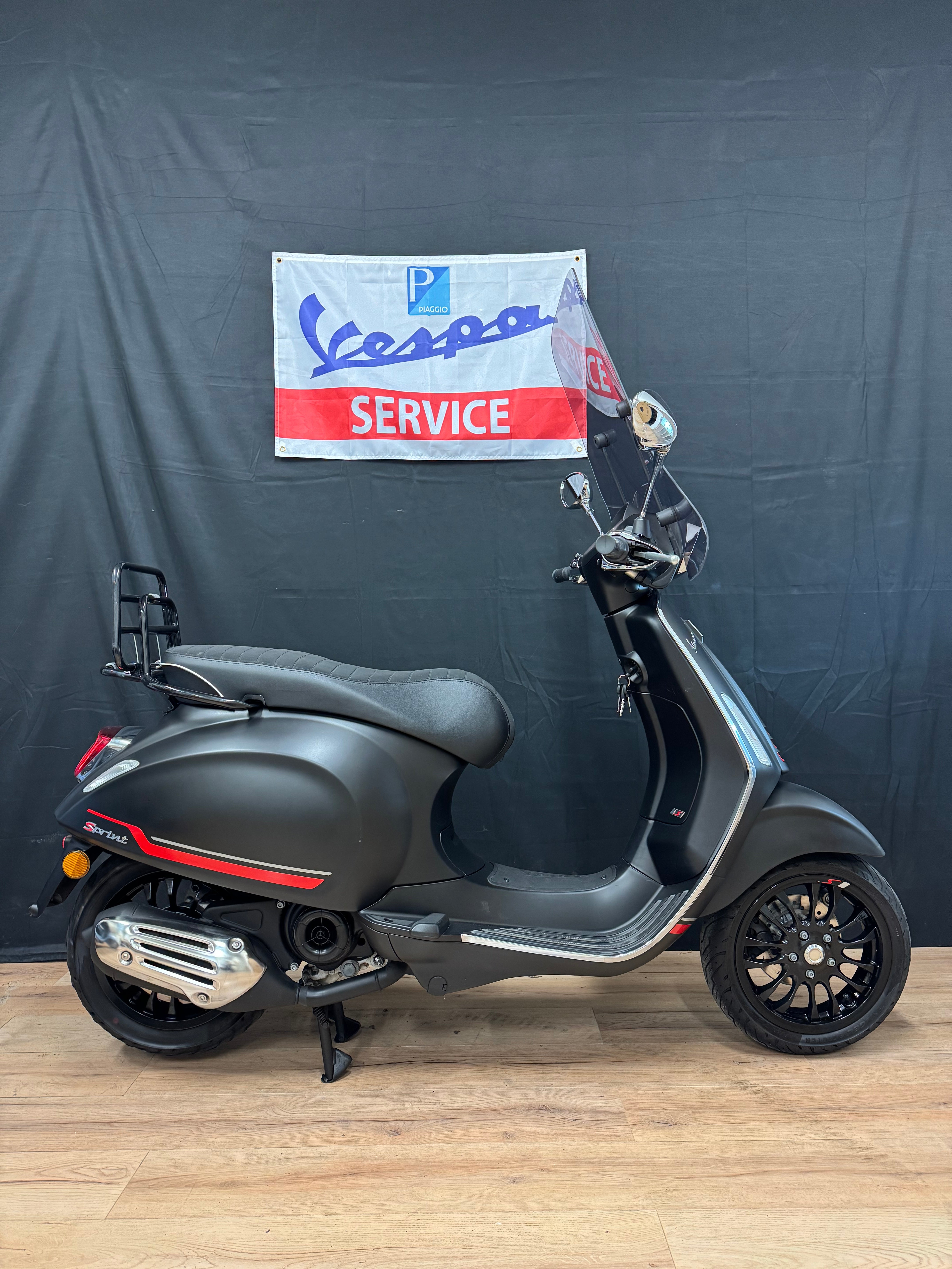 Vespa sprint 50S E5 | 2021 | 8000km | Garantie | Notte