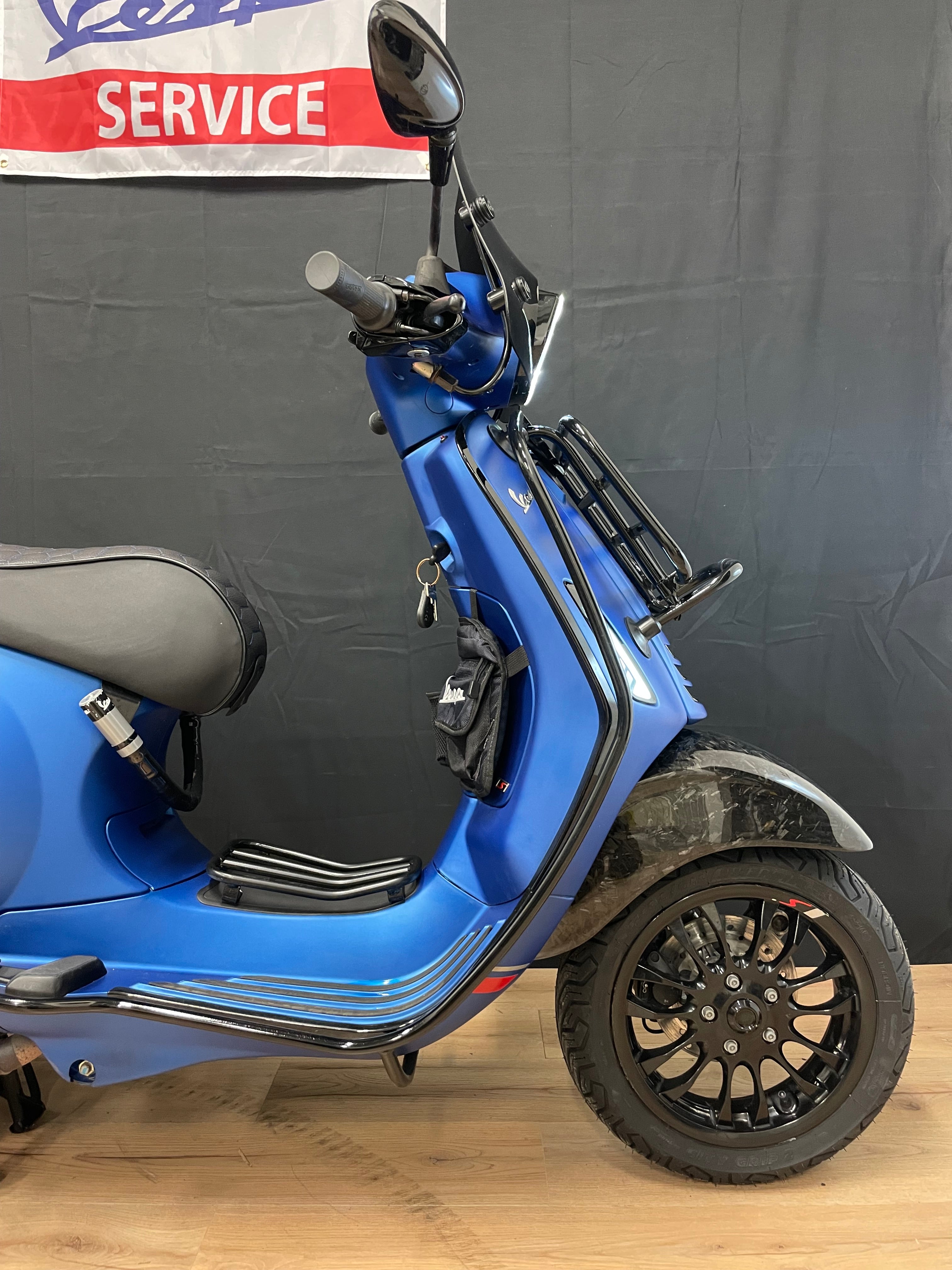 Vespa sprint E5 | Carbon | Malossi | Full option | Garantie