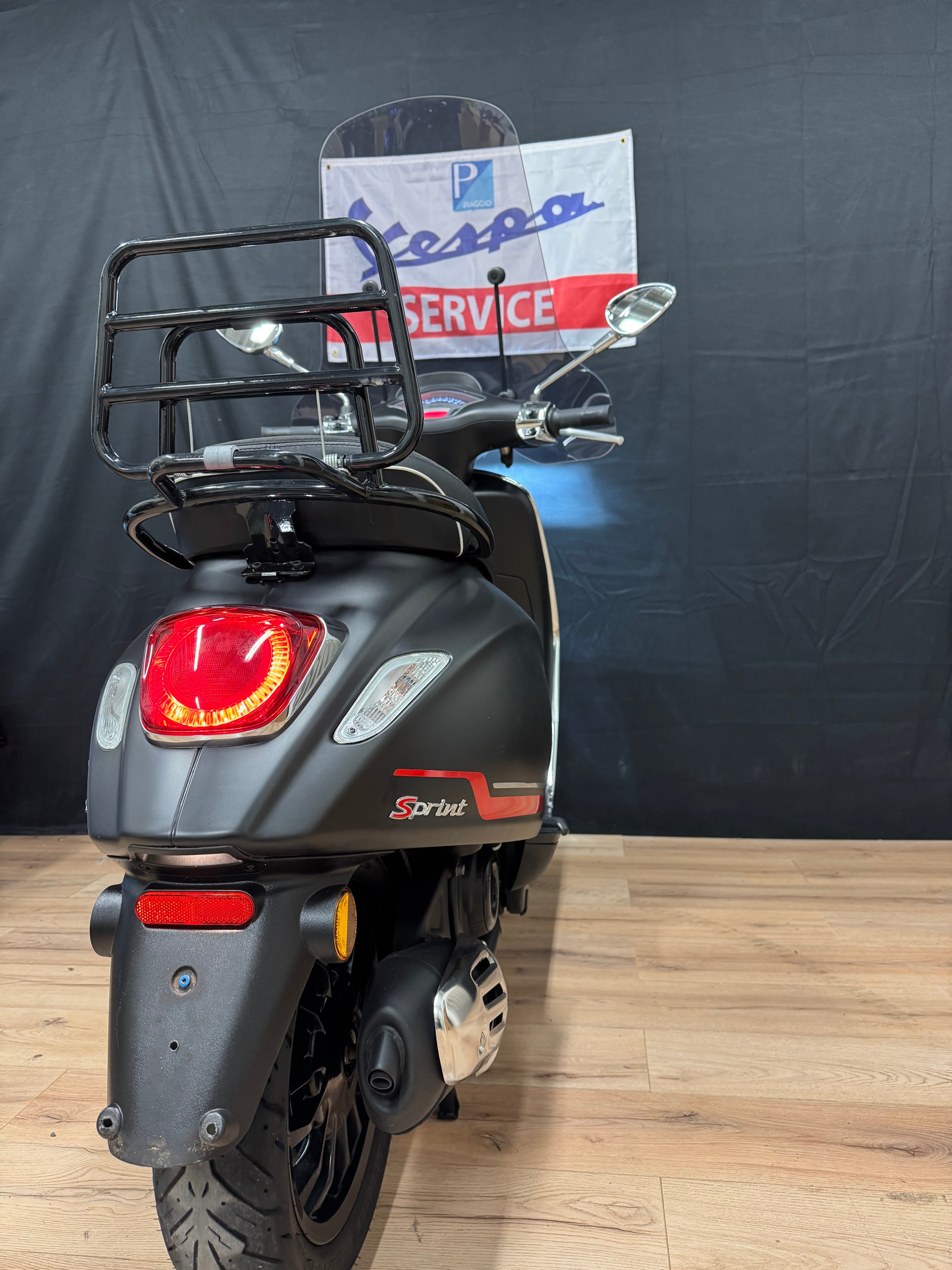 Vespa sprint 50S E5 | 2021 | 8000km | Garantie | Notte