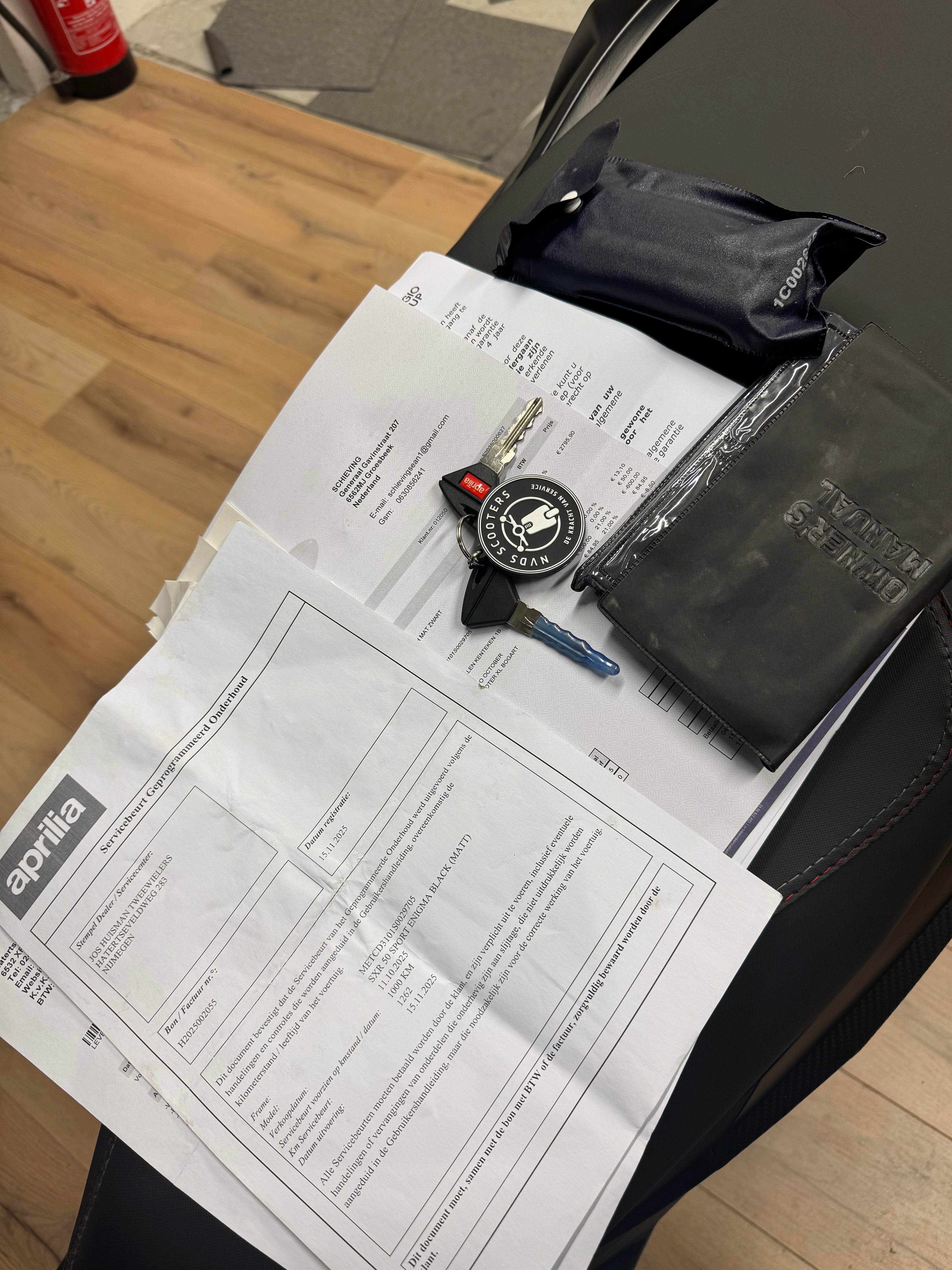 Aprillia SXR | 2,5 jaar garantie | Nieuwstaat | Brom | 2025