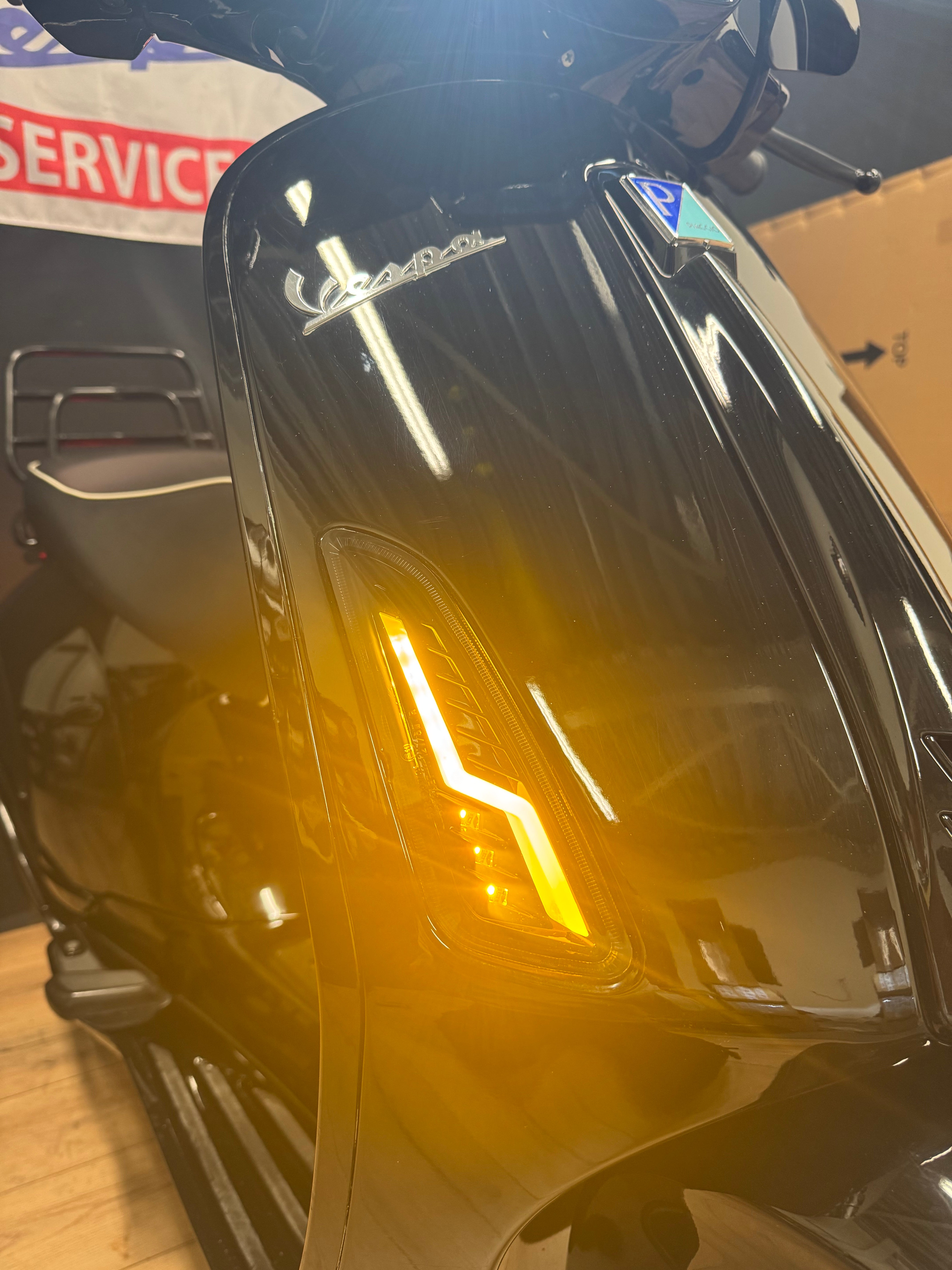 Vespa sprint 50s | Malossi | Black on Black | Brom | Garanti