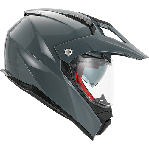 Helm vito crosshelm met vizier molino nardo grey