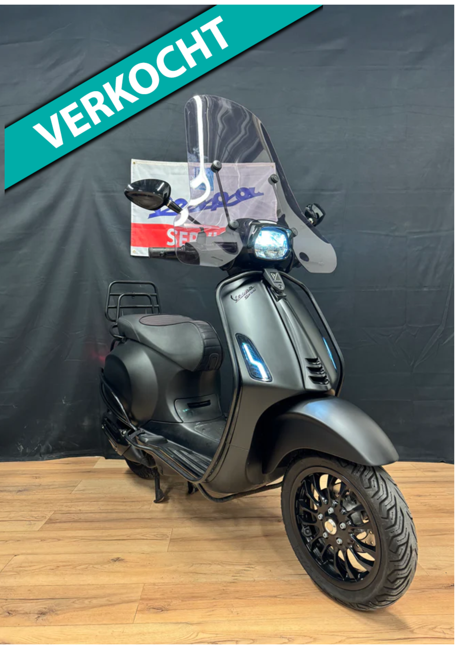 Vespa Sprint 50S | Notte | Brom | Full option | Garantie