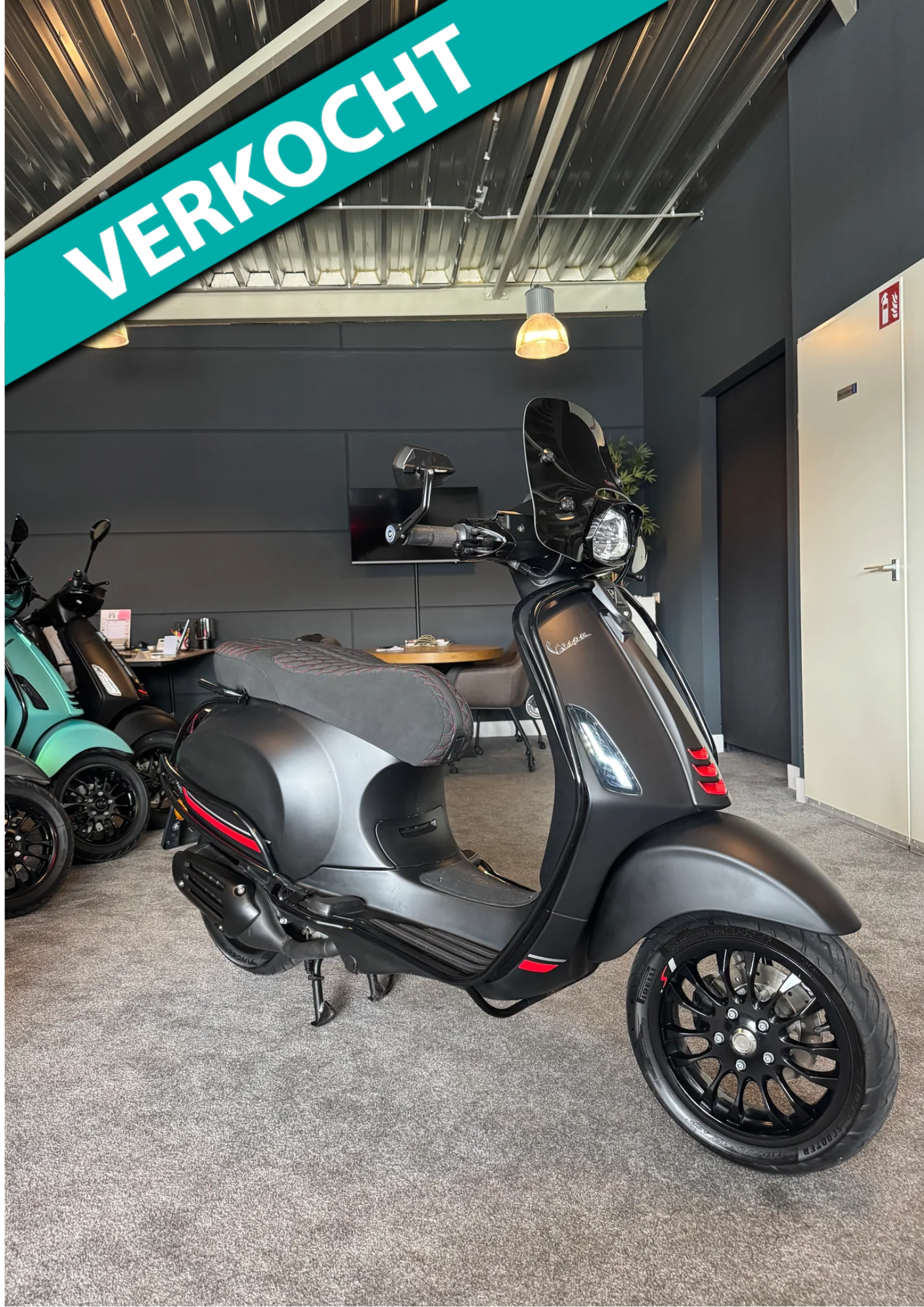 Vespa sprint 50S - Brom - Full option - Garantie - Custom