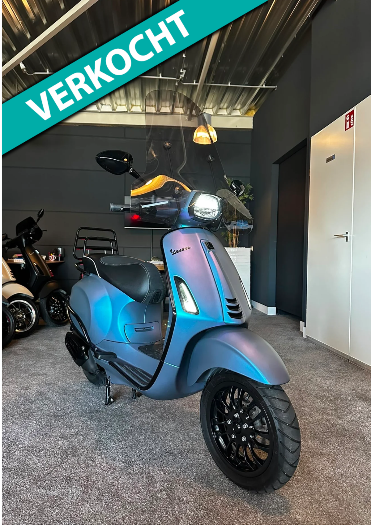 Vespa sprint 50S | Custom | Full option | Garantie | Cameleon