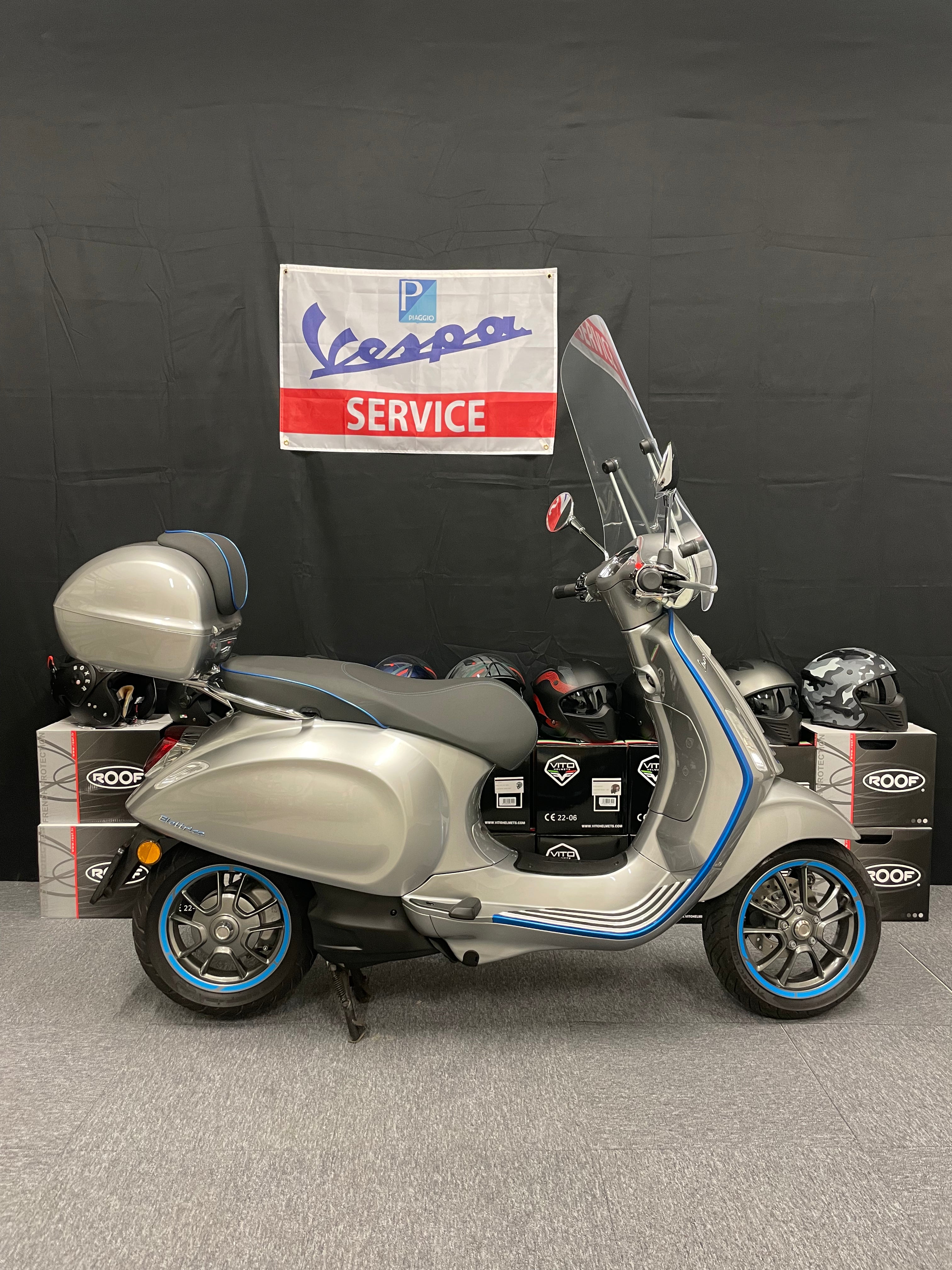 Vespa Elettrica | Snor | Garantie | 2200km | Nieuwstaat