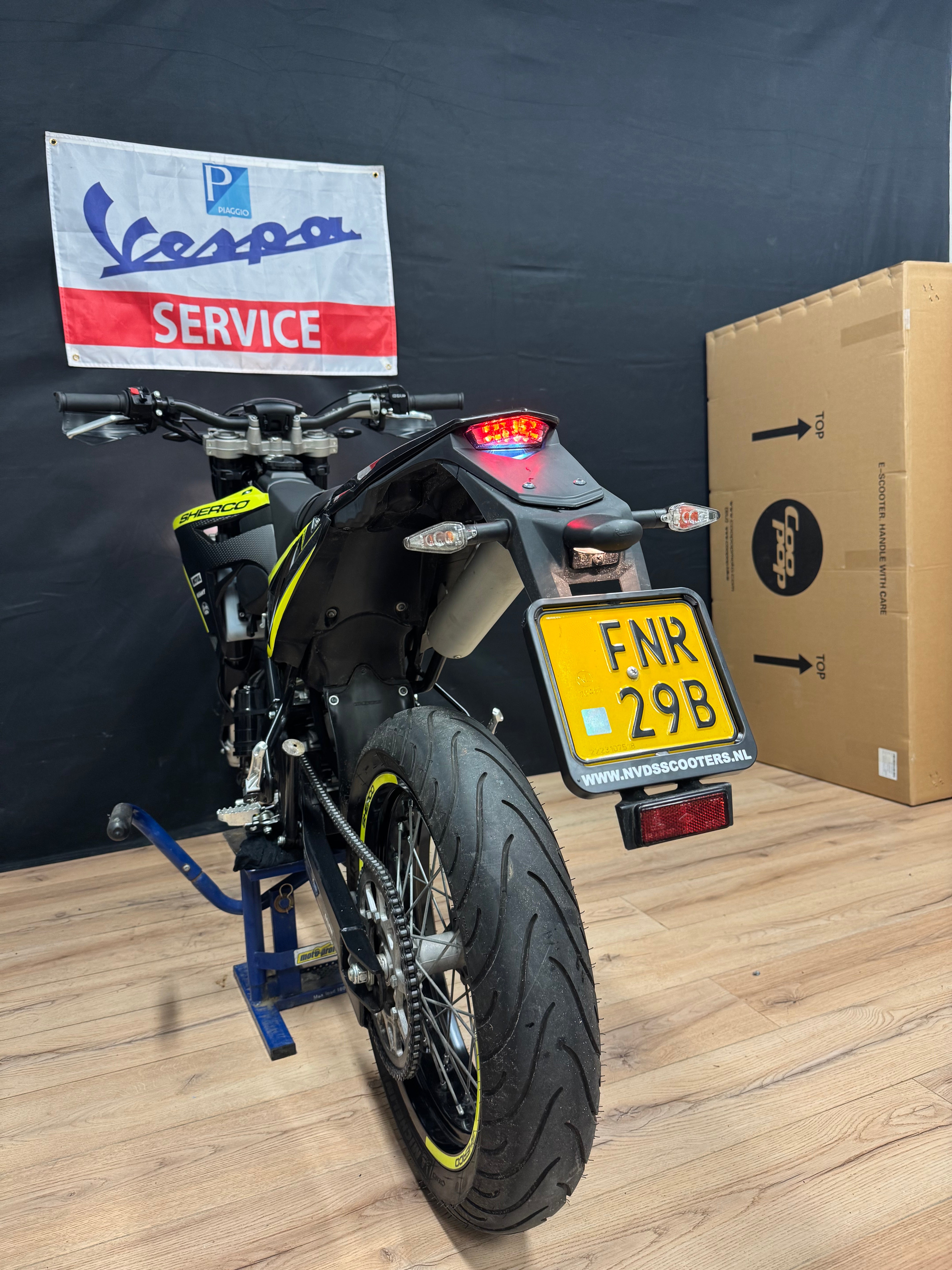 Sherco 50 SM-RS | Schakelbrommer | Garantie | Brom