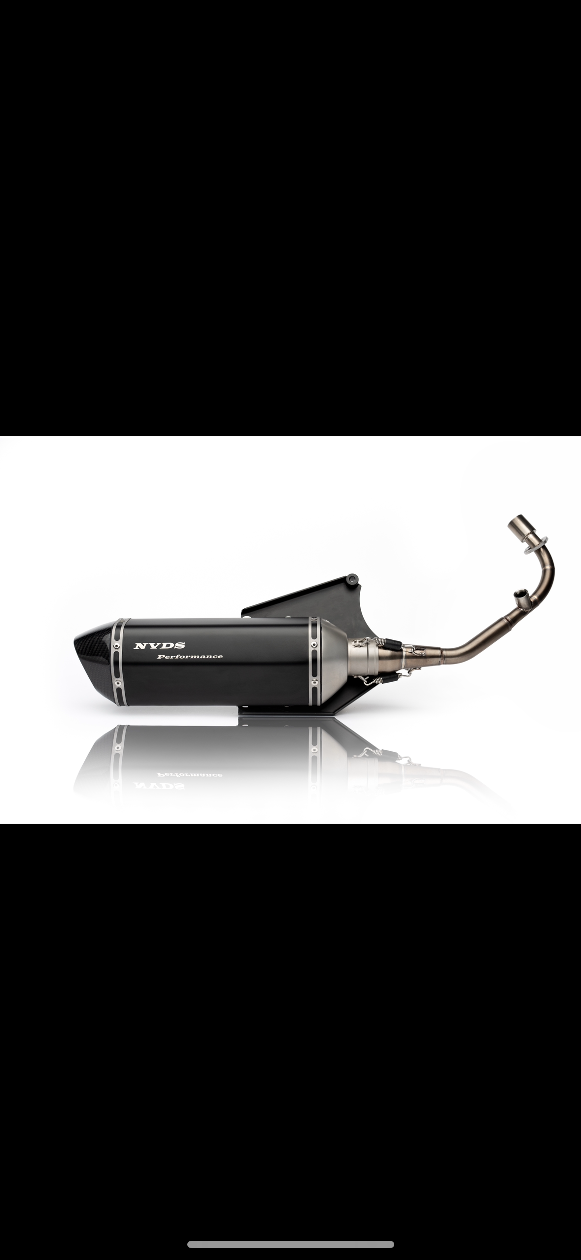 NVDS Performance uitlaat | Piaggio | Vespa | Iget 3v