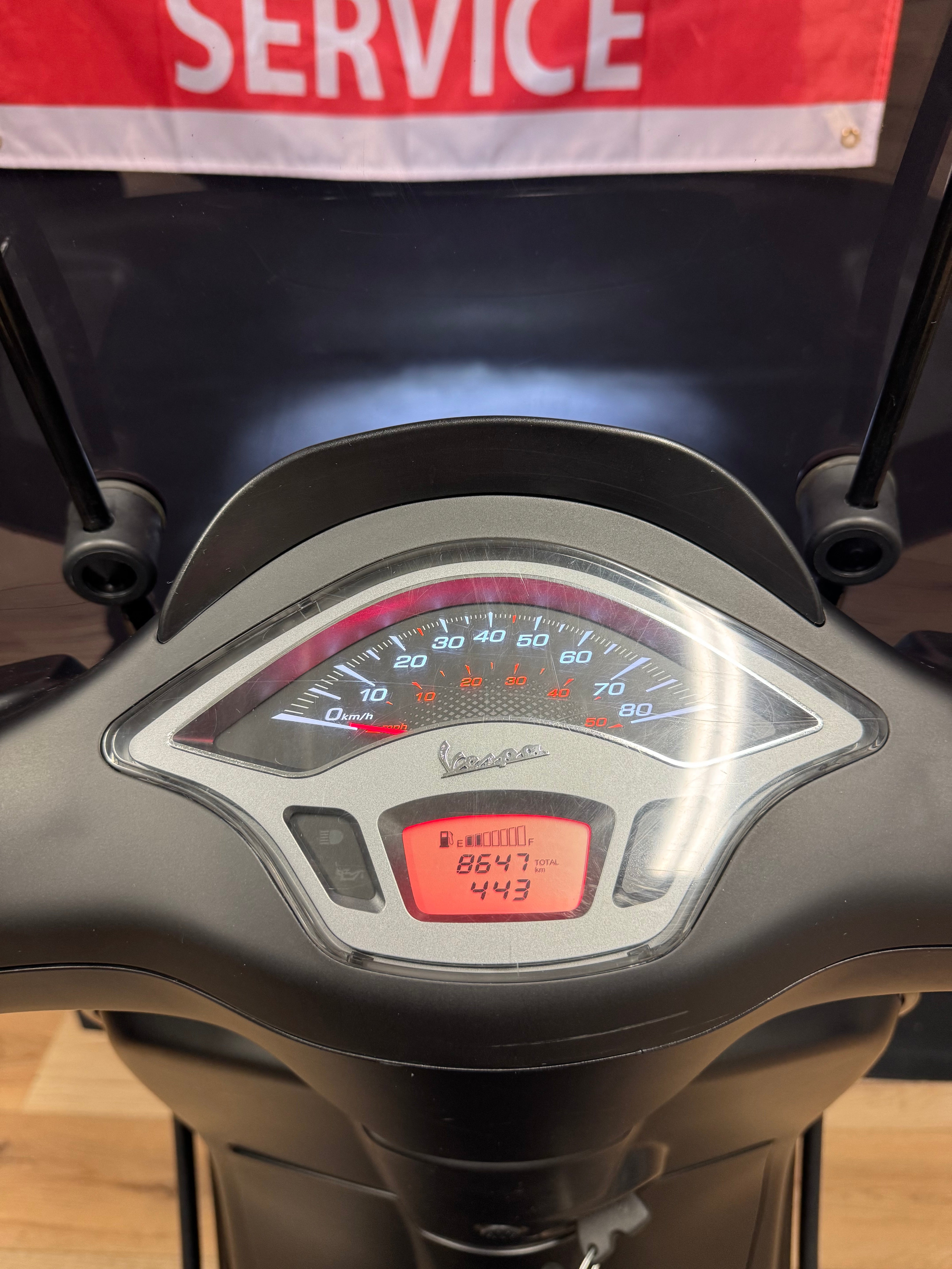 Vespa Sprint 50S | Notte | Brom | Full option | Garantie