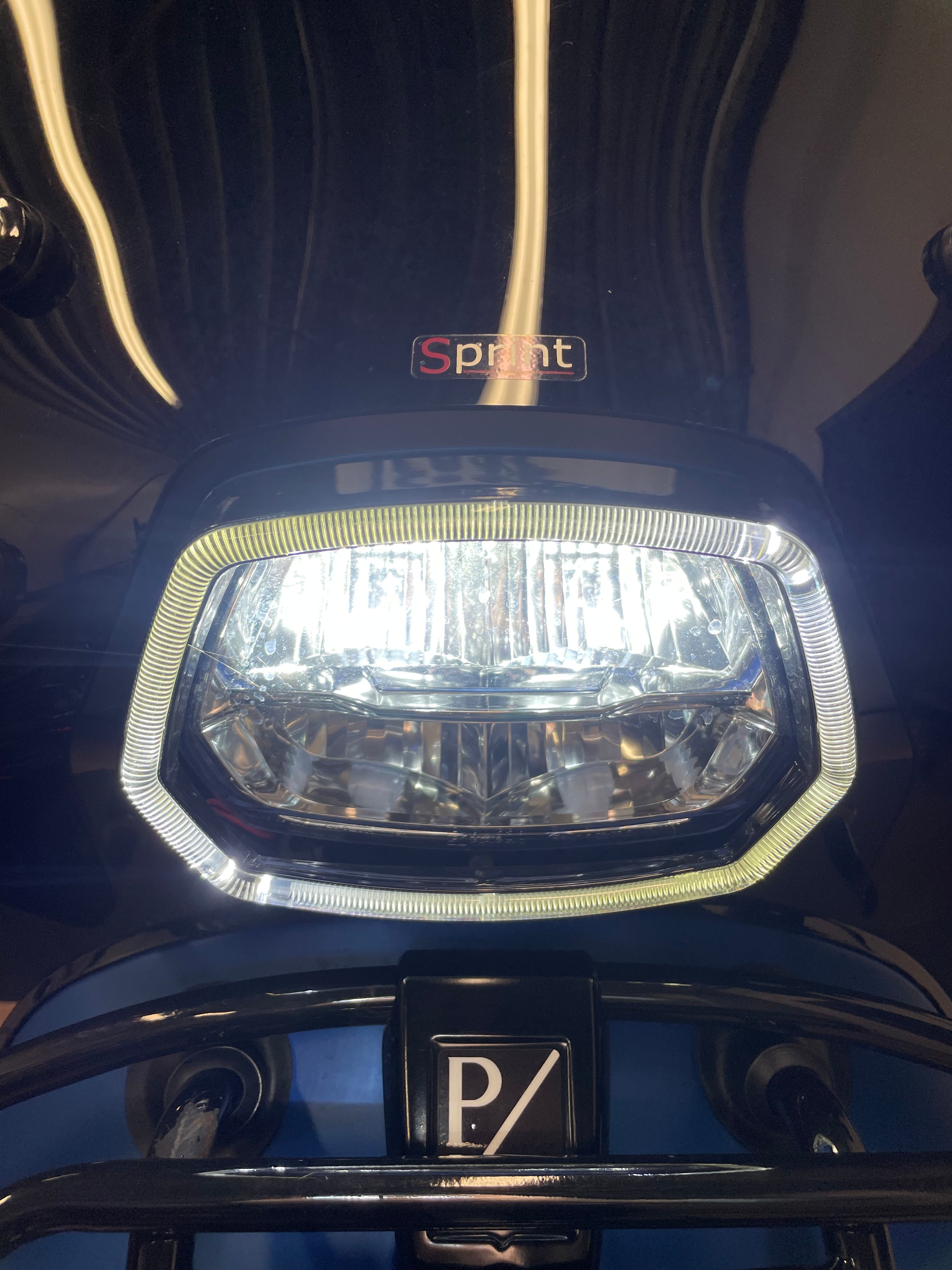 Vespa sprint E5 | Carbon | Malossi | Full option | Garantie