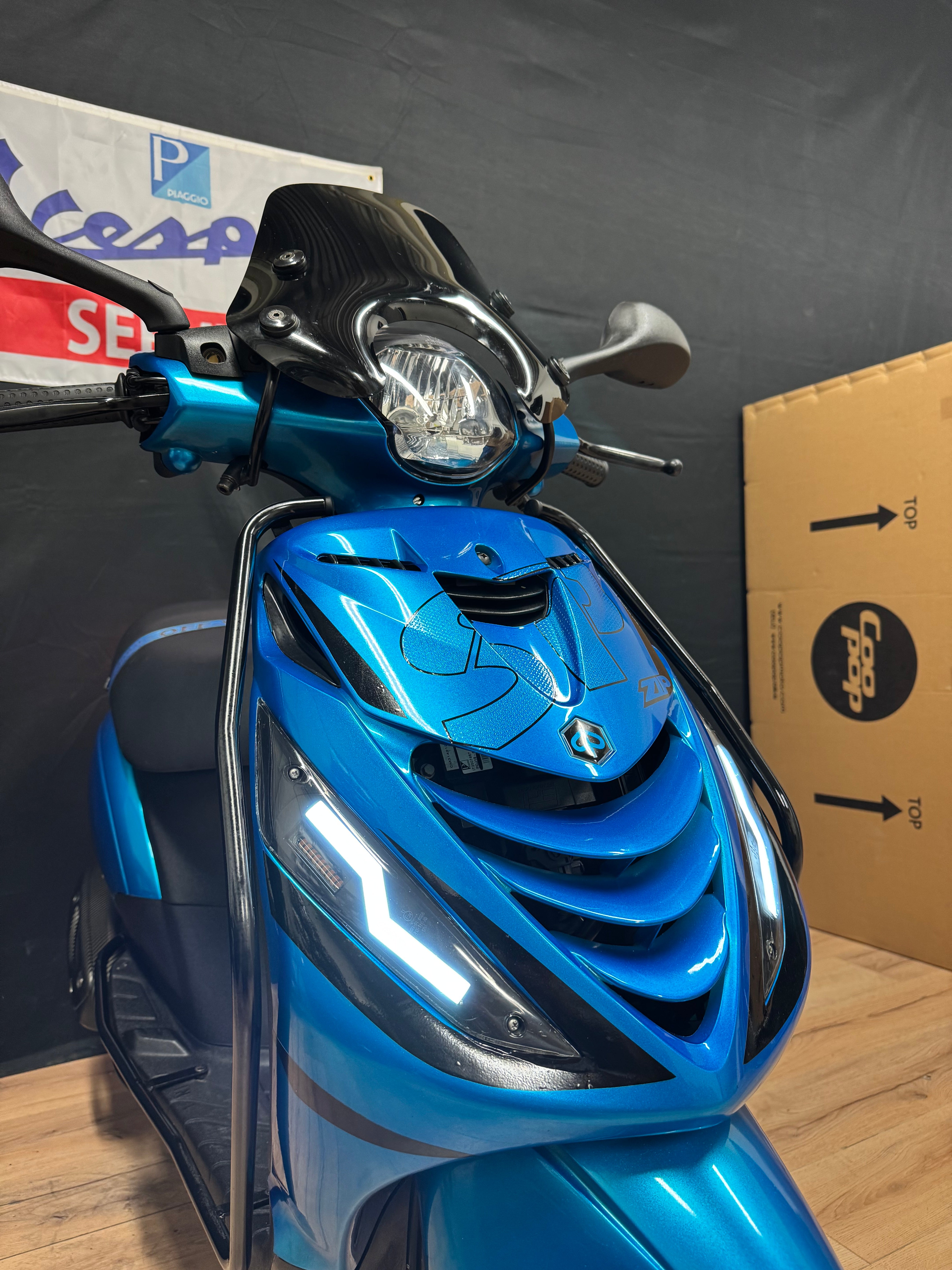 Piaggio Zip 50S | Full option | Carbon | Malossi | Garnatie