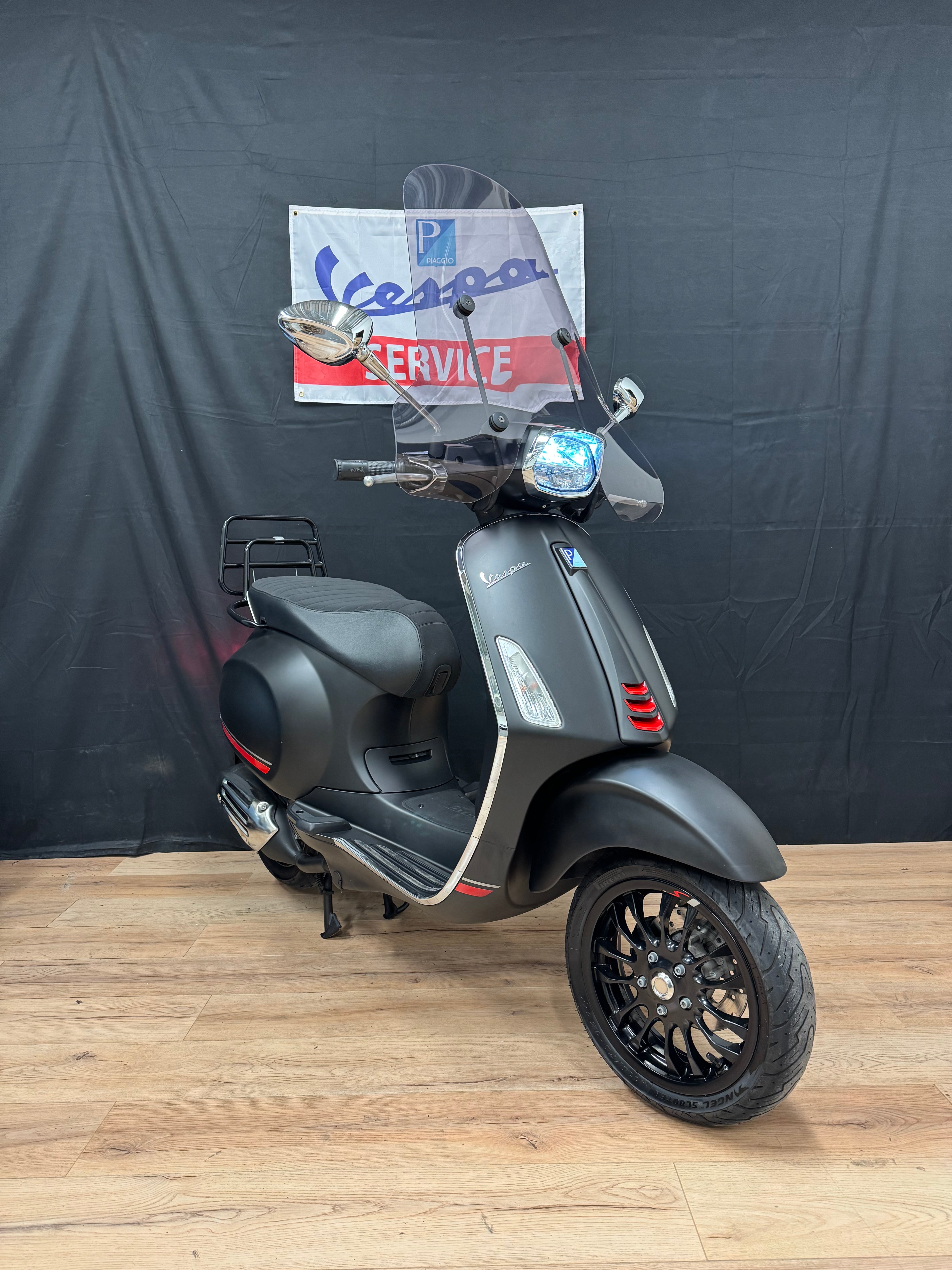 Vespa sprint 50S E5 | 2021 | 8000km | Garantie | Notte