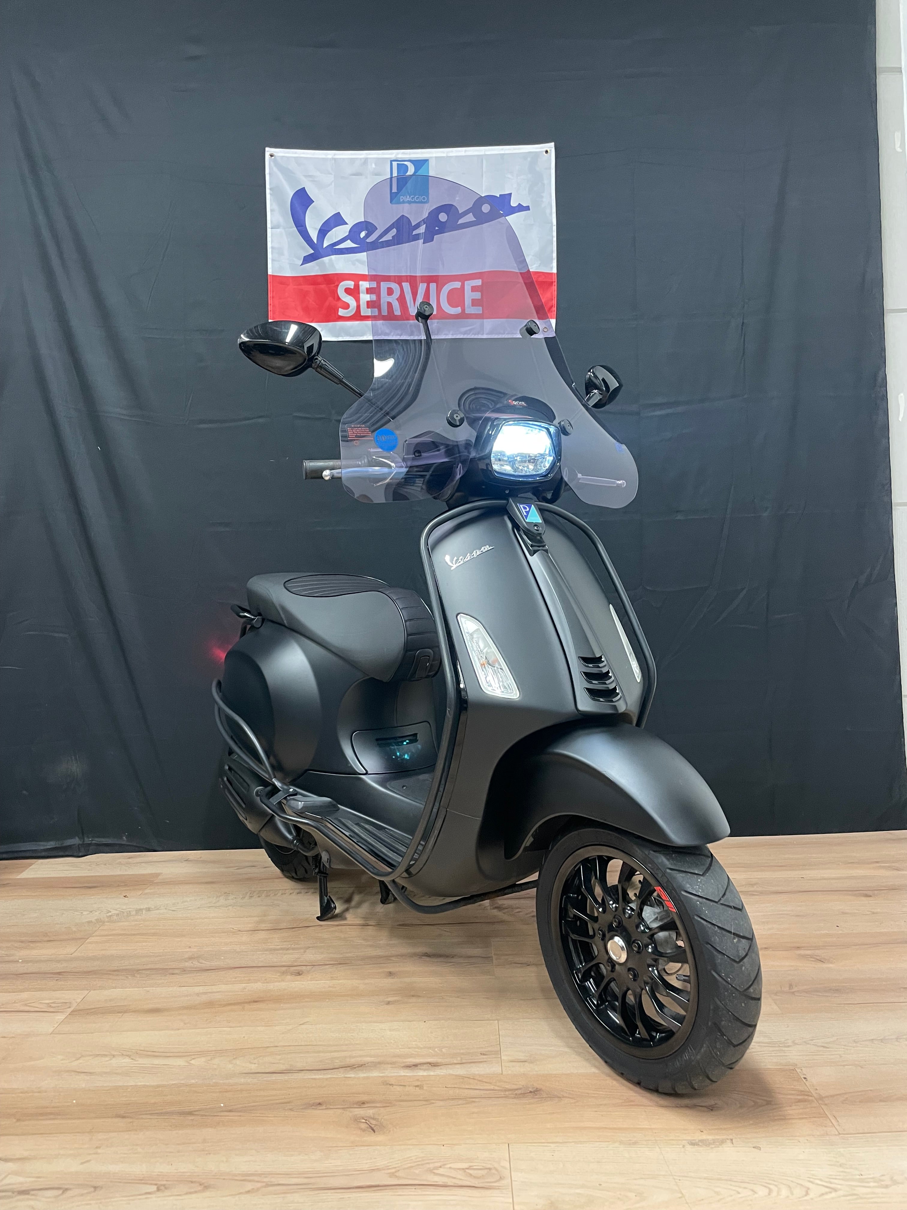 Vespa Sprint | Notte | Garantie | Iget | 1e eigenaar