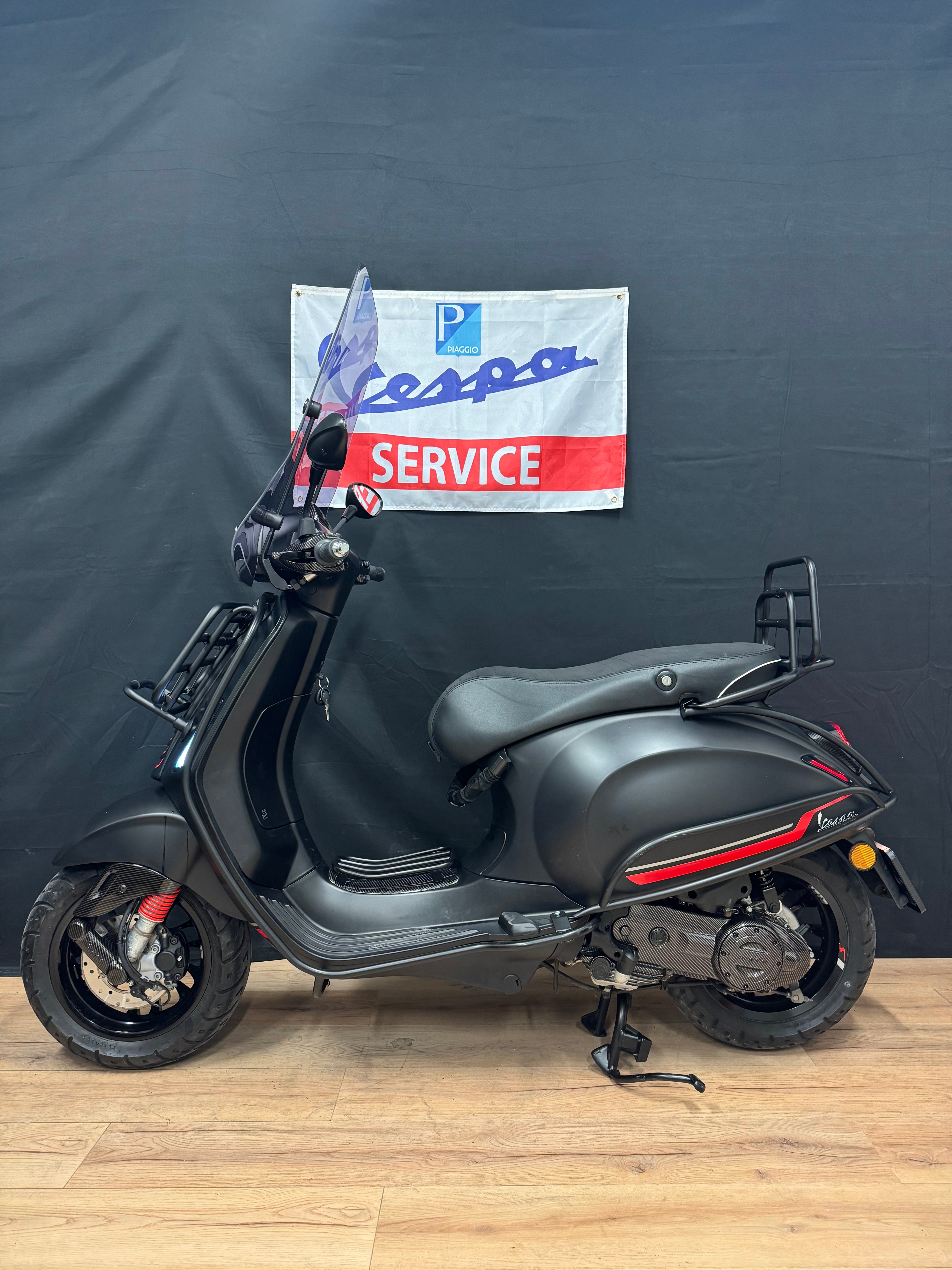 Vespa sprint 50s | Full option | Carbon | Garantie | Brom