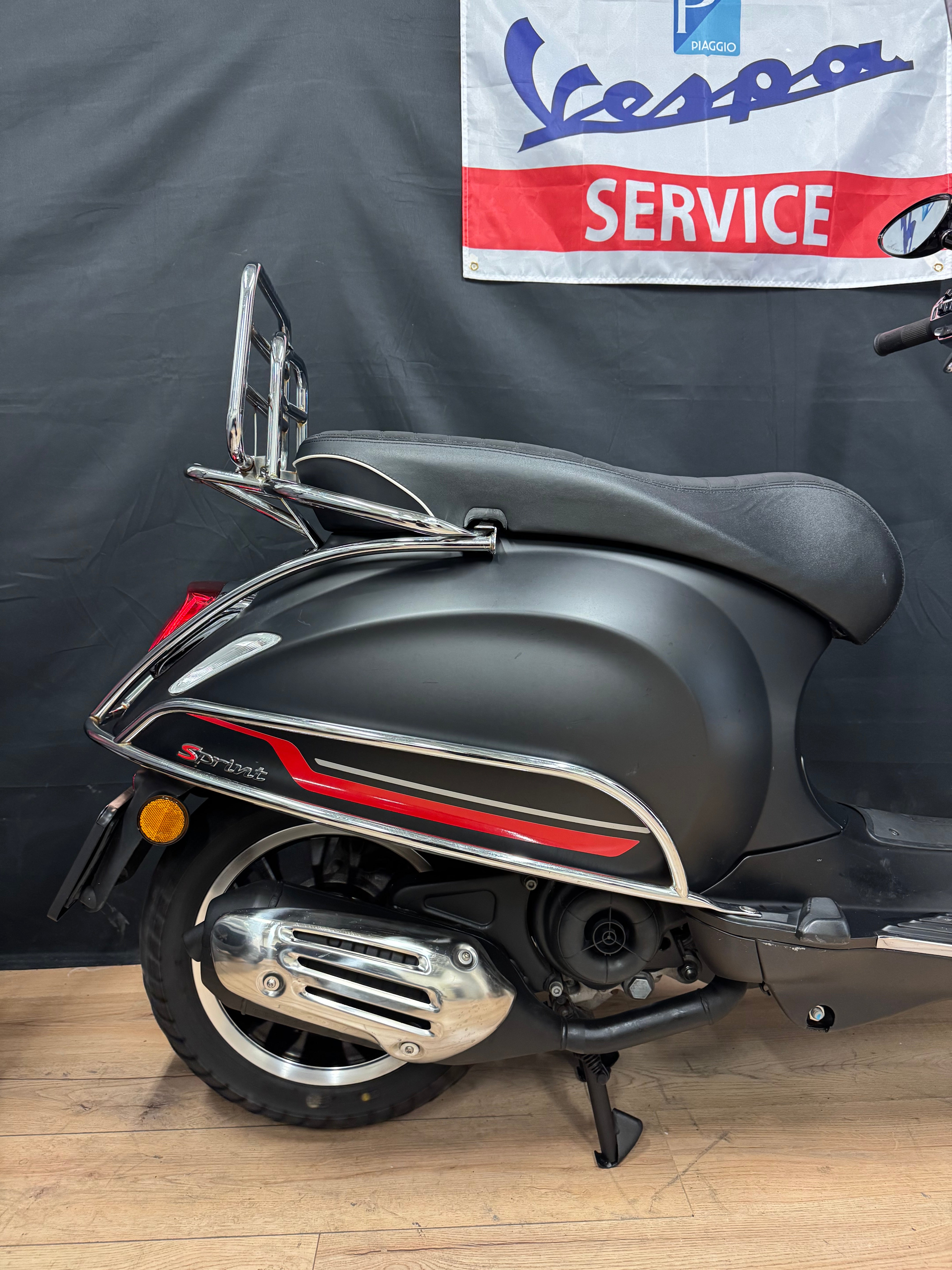 Vespa Sprint 50s | Snor / Brom | Garantie | Zeer nette staat