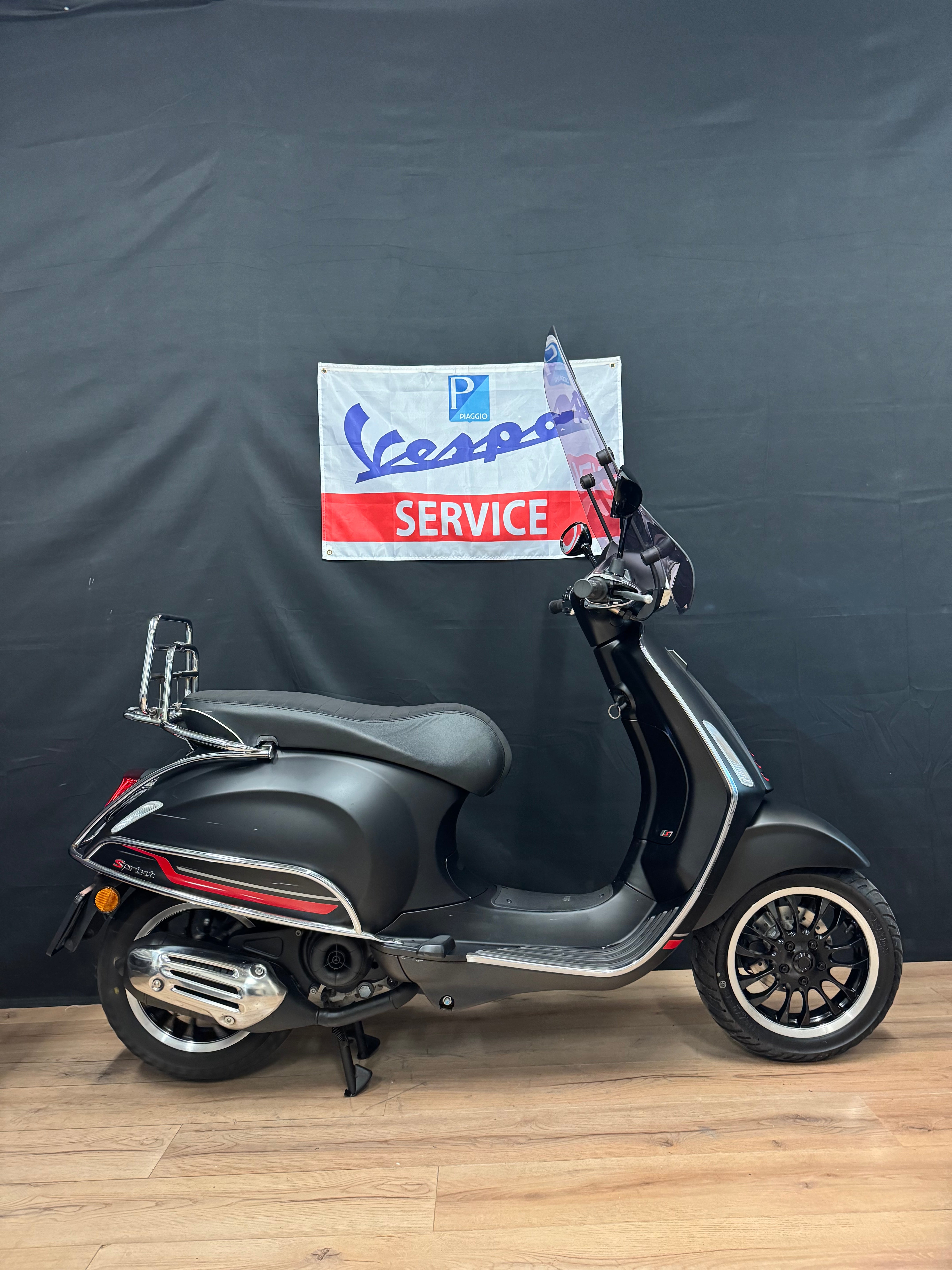 Vespa Sprint 50s | Snor / Brom | Garantie | Zeer nette staat