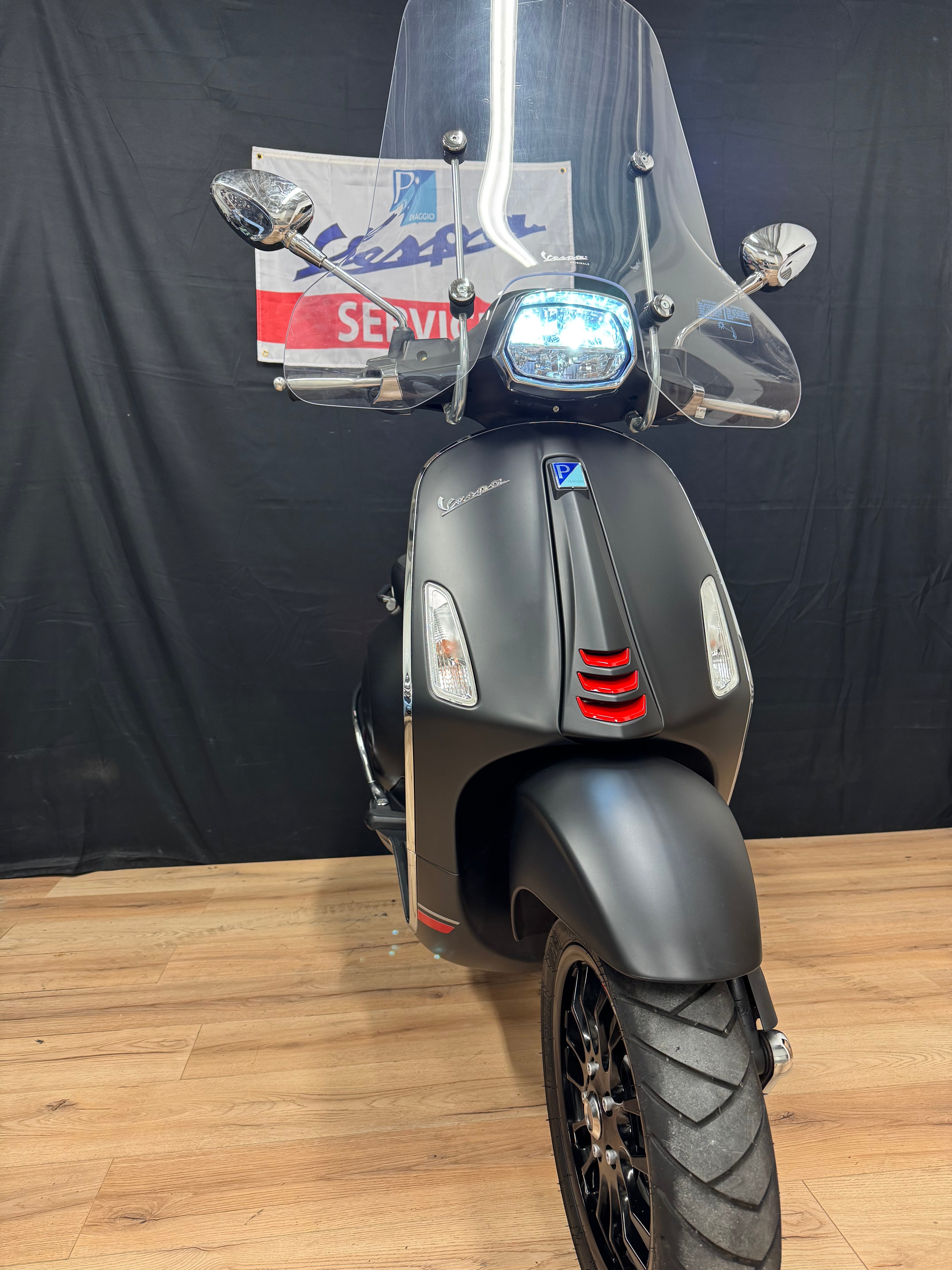 Vespa sprint 50S Notte - 2021 - 3000km - Garantie - Opties
