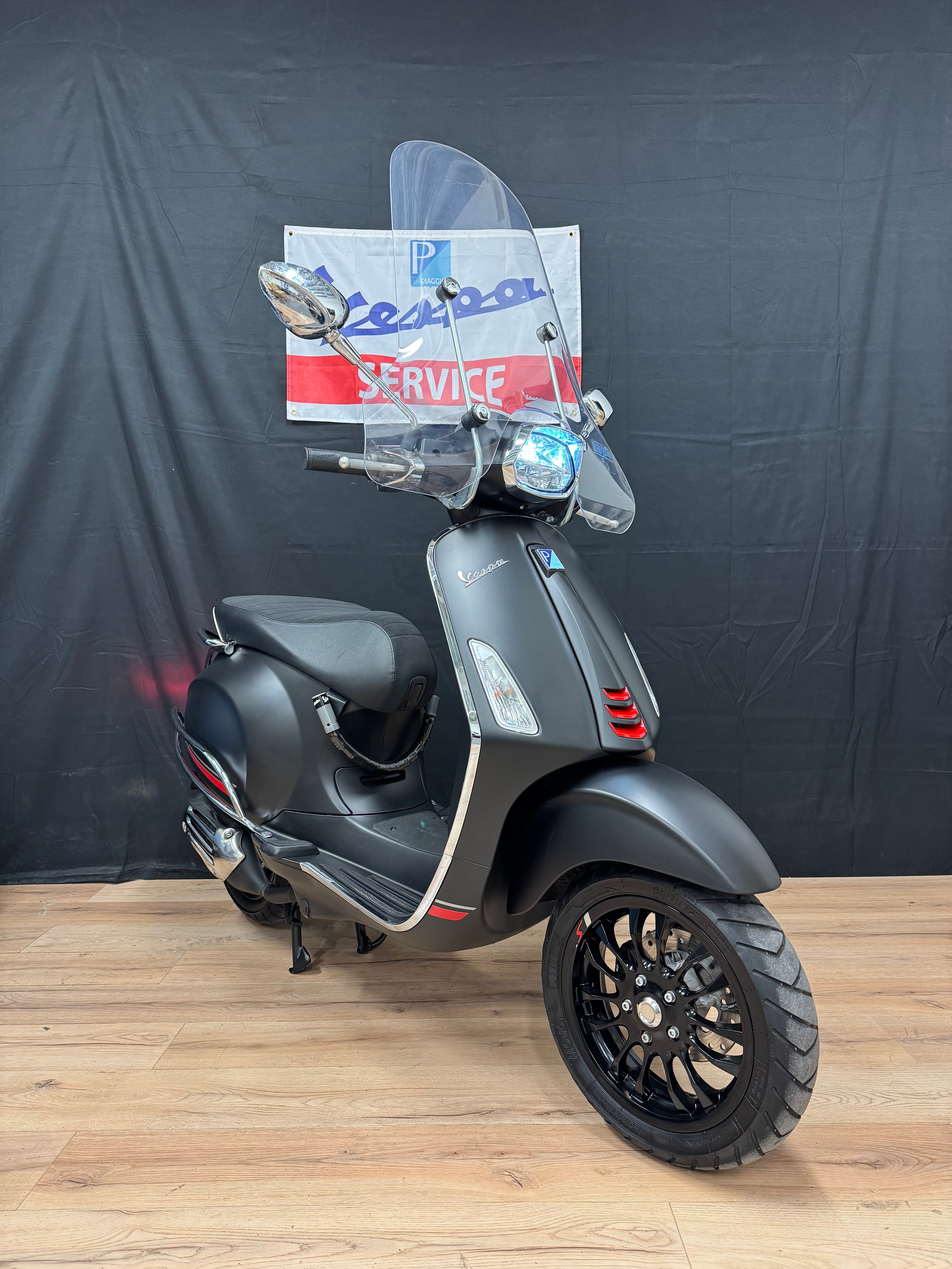 Vespa sprint 50S Notte - 2021 - 3000km - Garantie - Opties