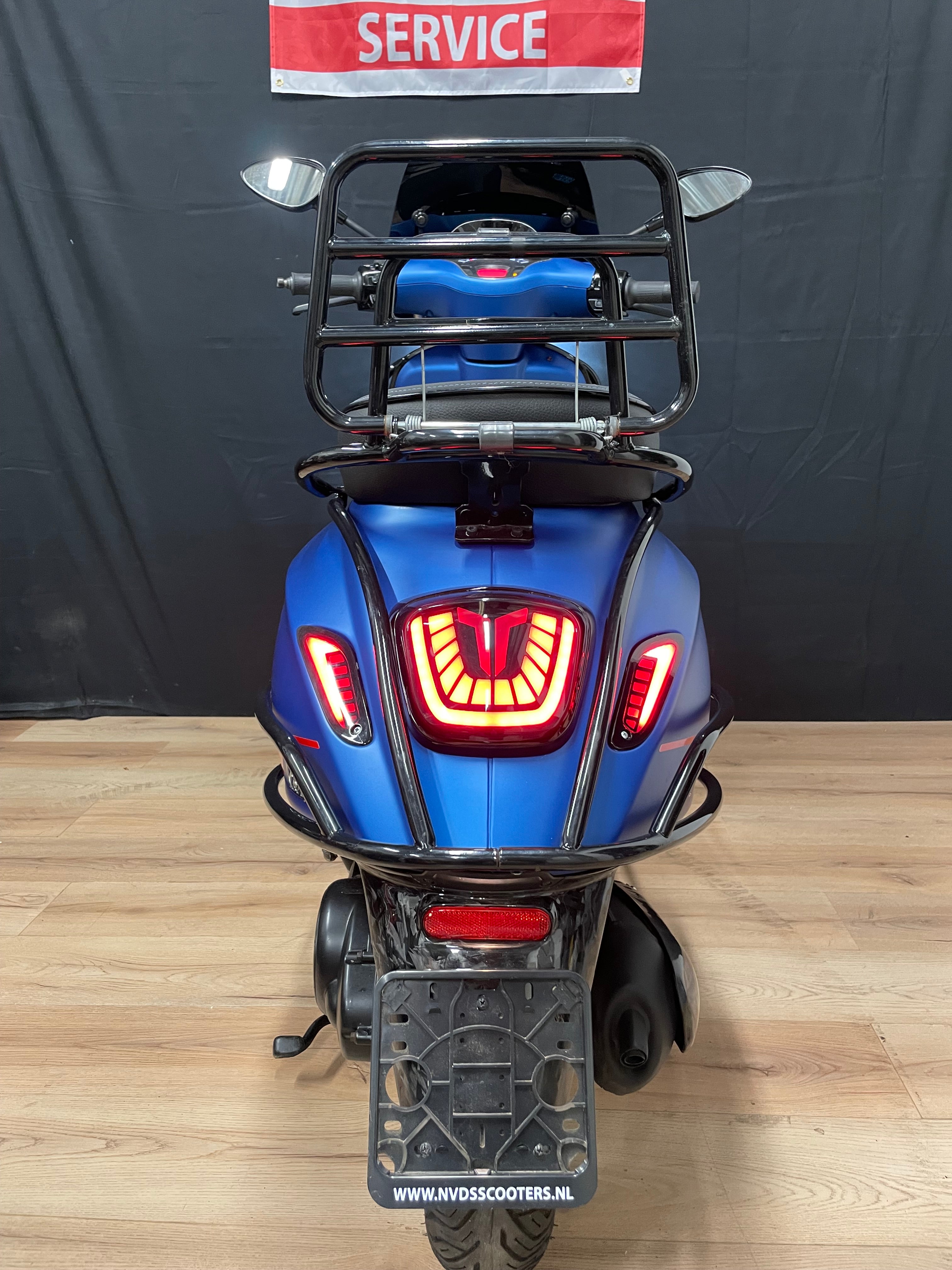 Vespa sprint E5 | Carbon | Malossi | Full option | Garantie
