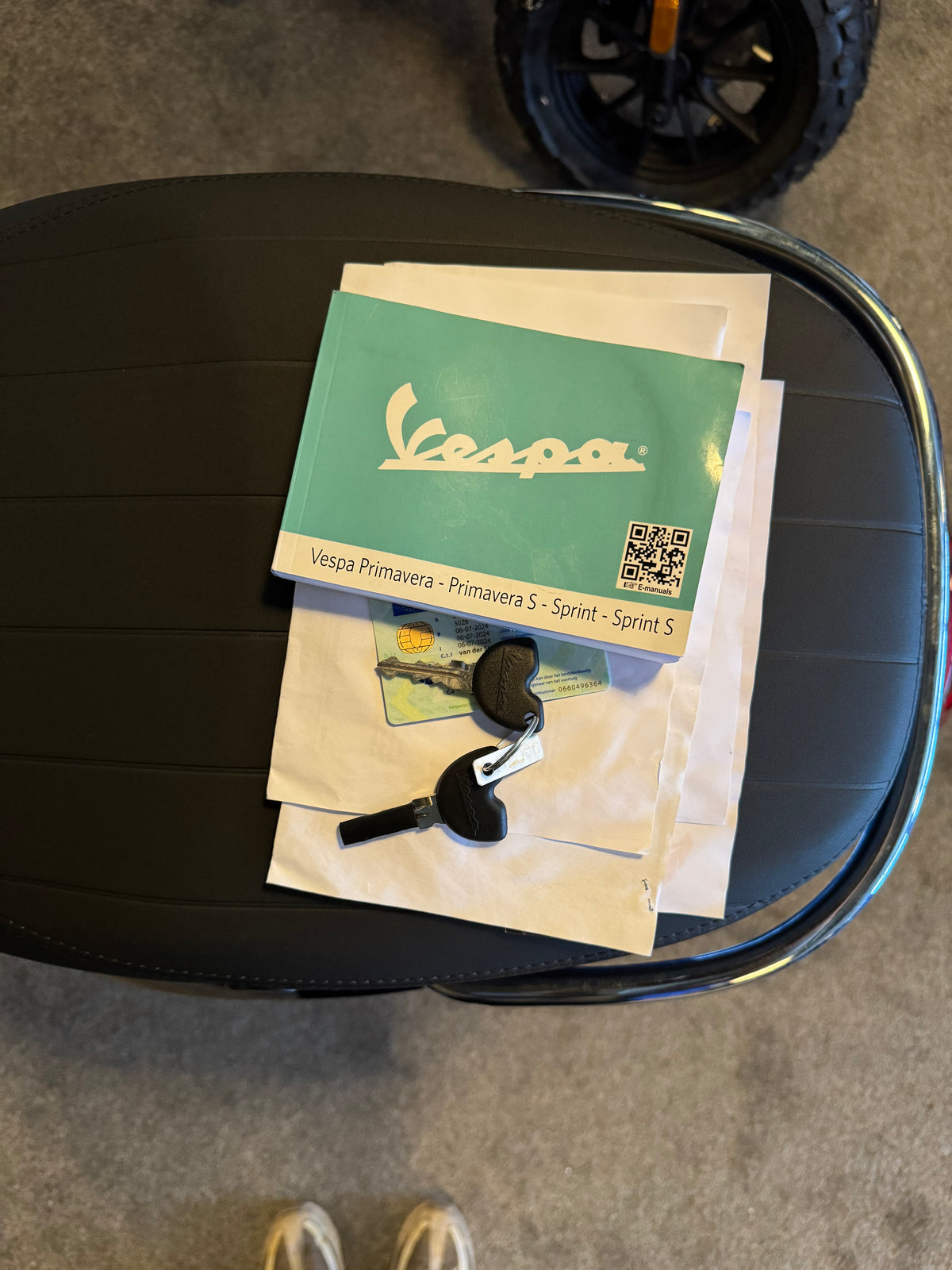 Vespa Primavera 50s | Brom | Face-lift | 1e eigenaar | Garan