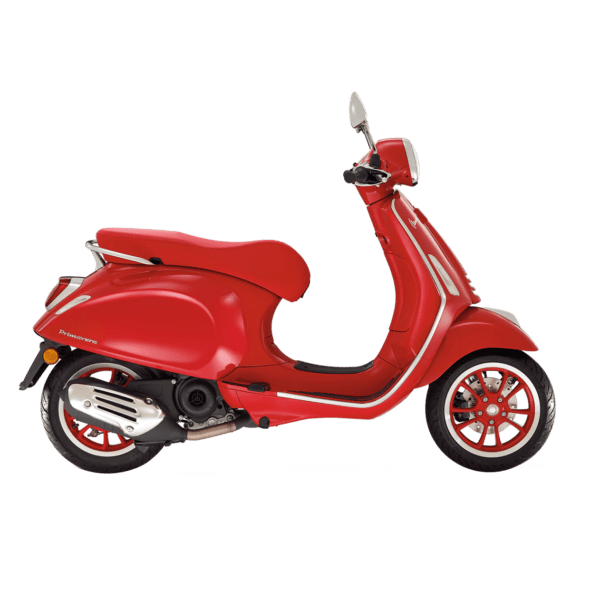 Vespa Primavera Red