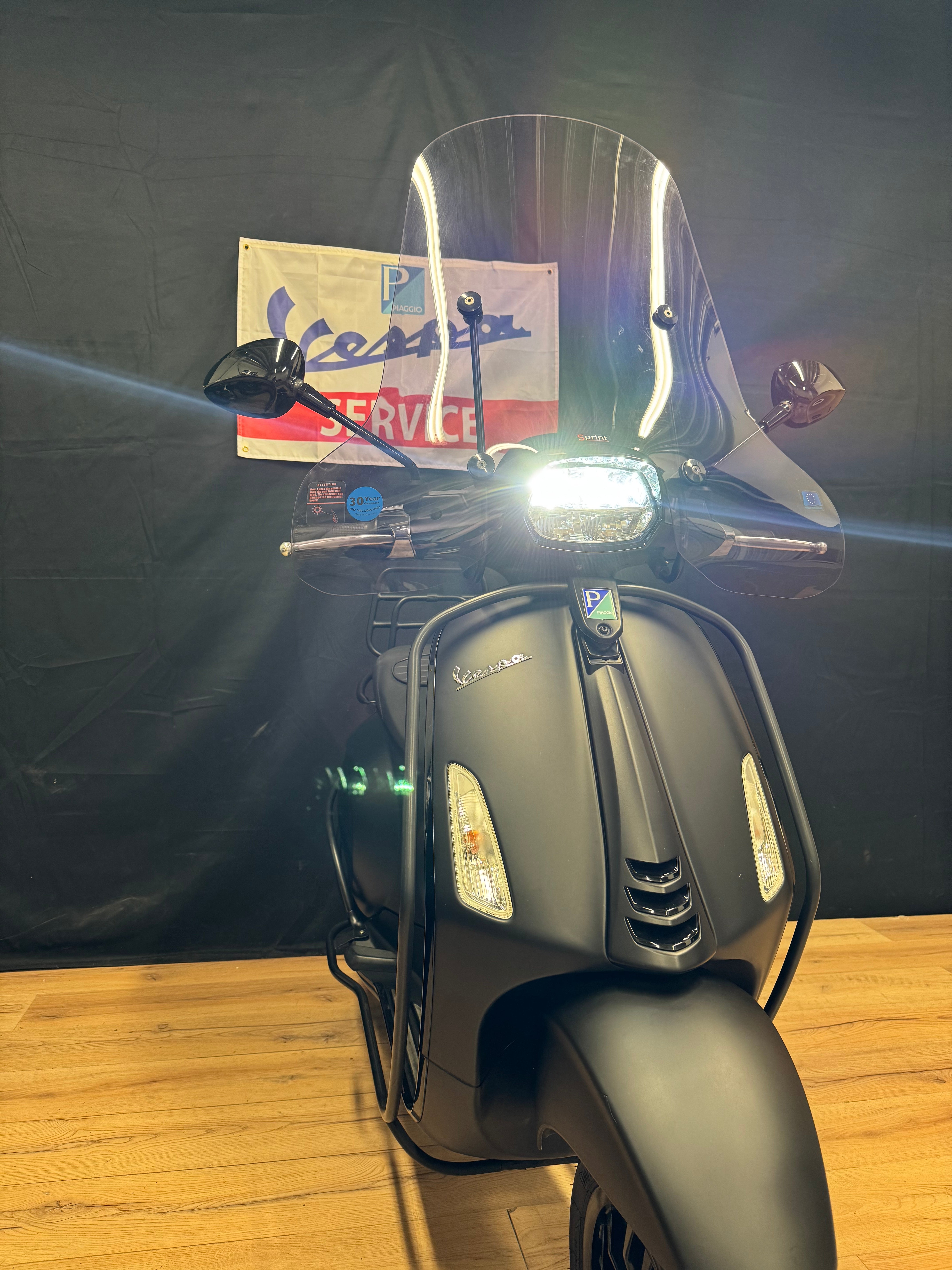 Vespa Sprint 50s | Notte | 2019 | Dealer onderhouden