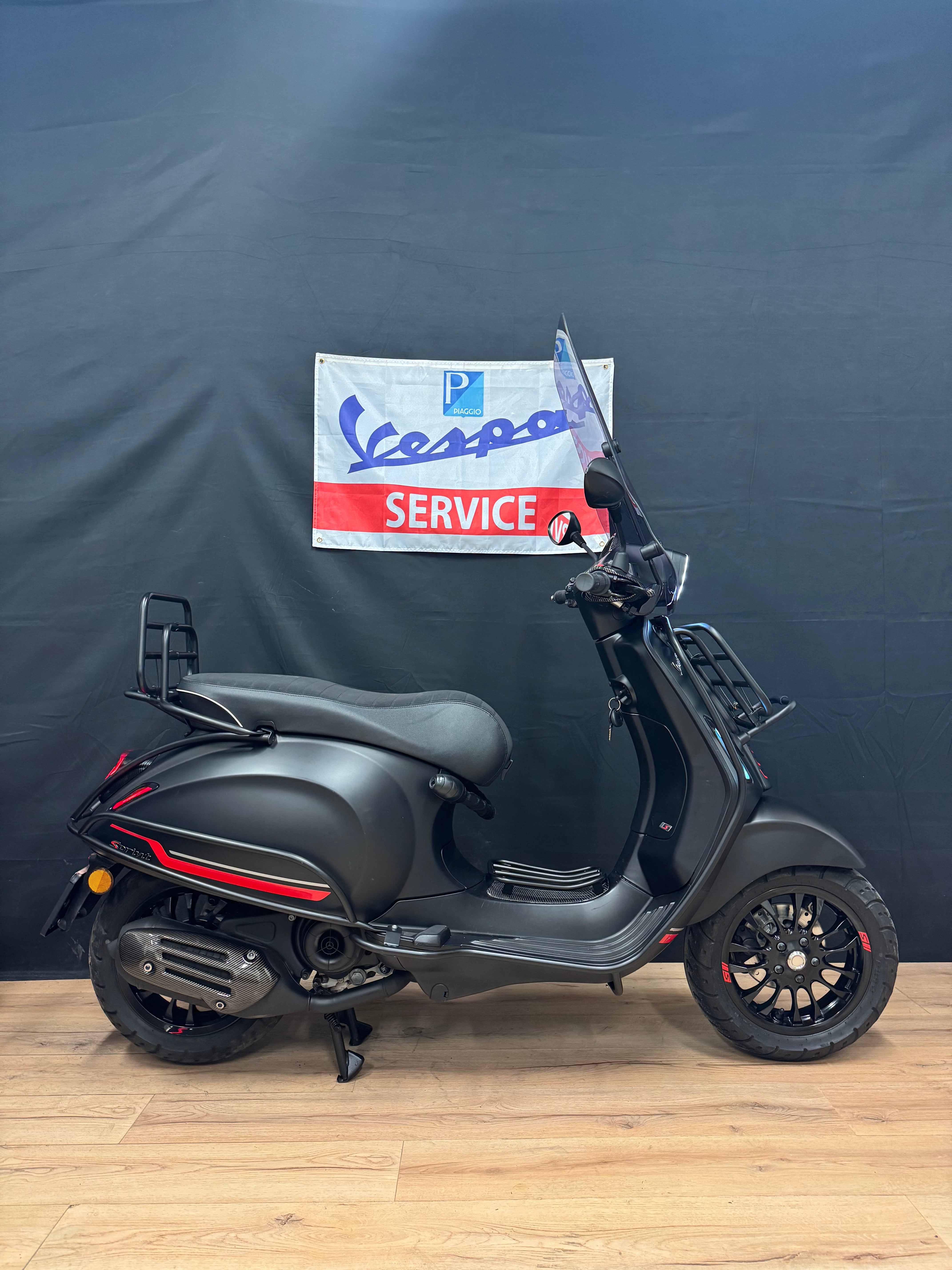 Vespa sprint 50s | Full option | Carbon | Garantie | Brom