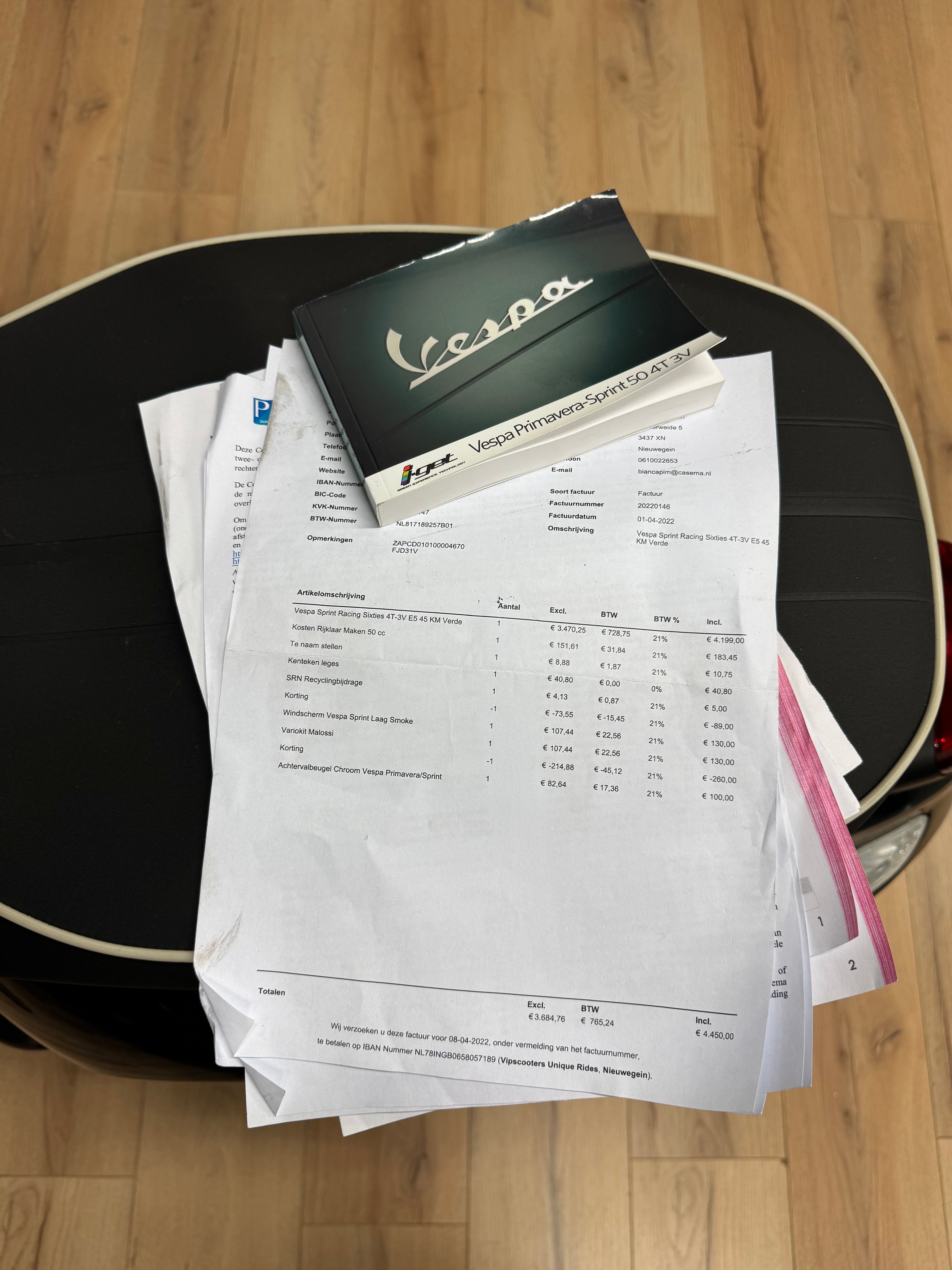 Vespa sprint 50s | Racing sixties | Nieuwstaat | Garantie