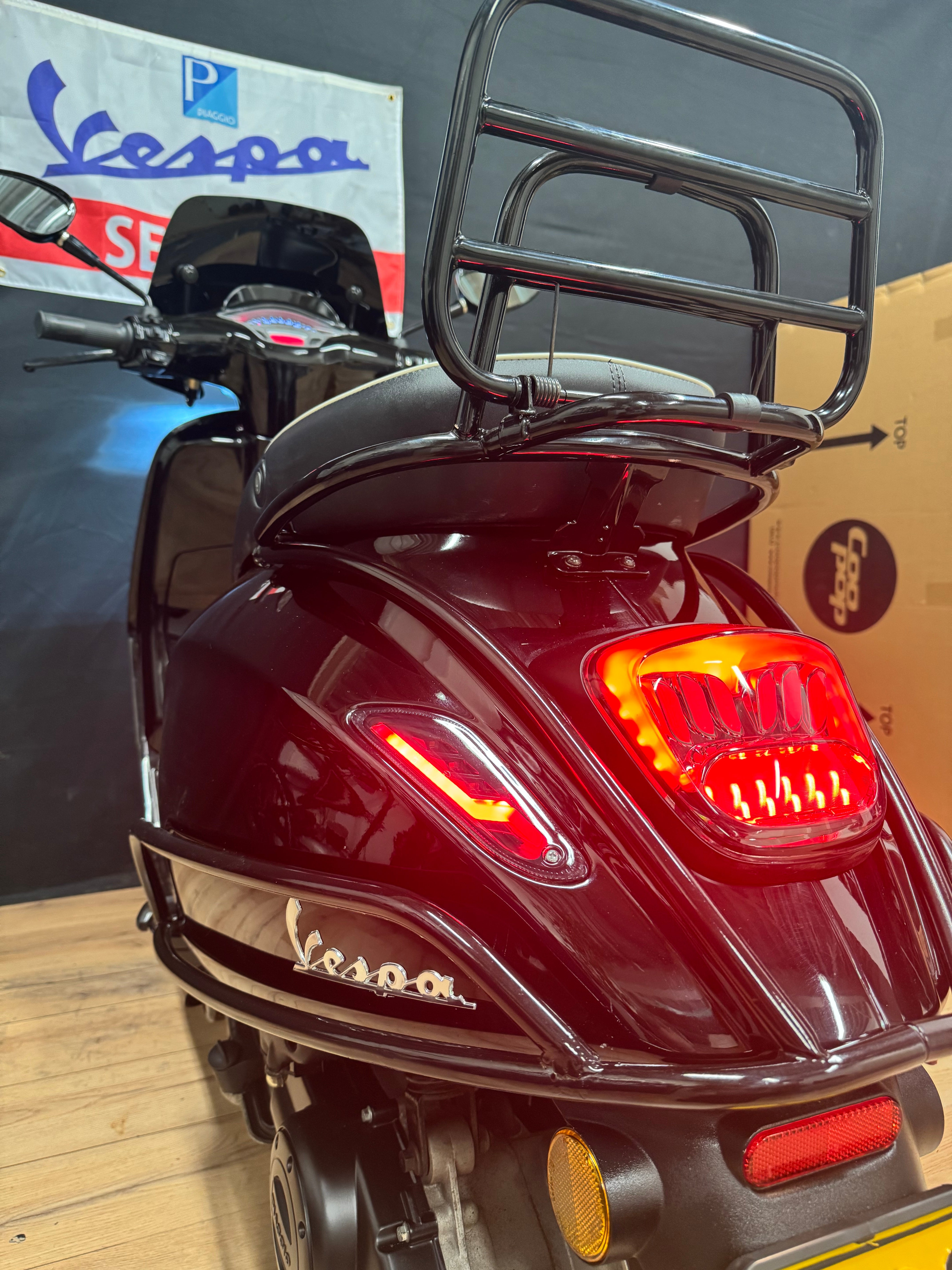 Vespa sprint 50s | Malossi | Black on Black | Brom | Garanti