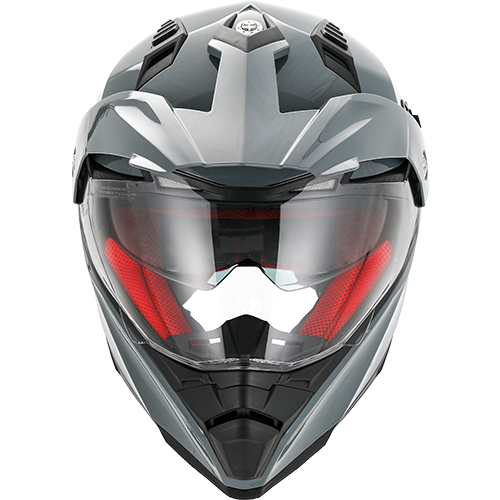Helm vito crosshelm met vizier molino nardo grey