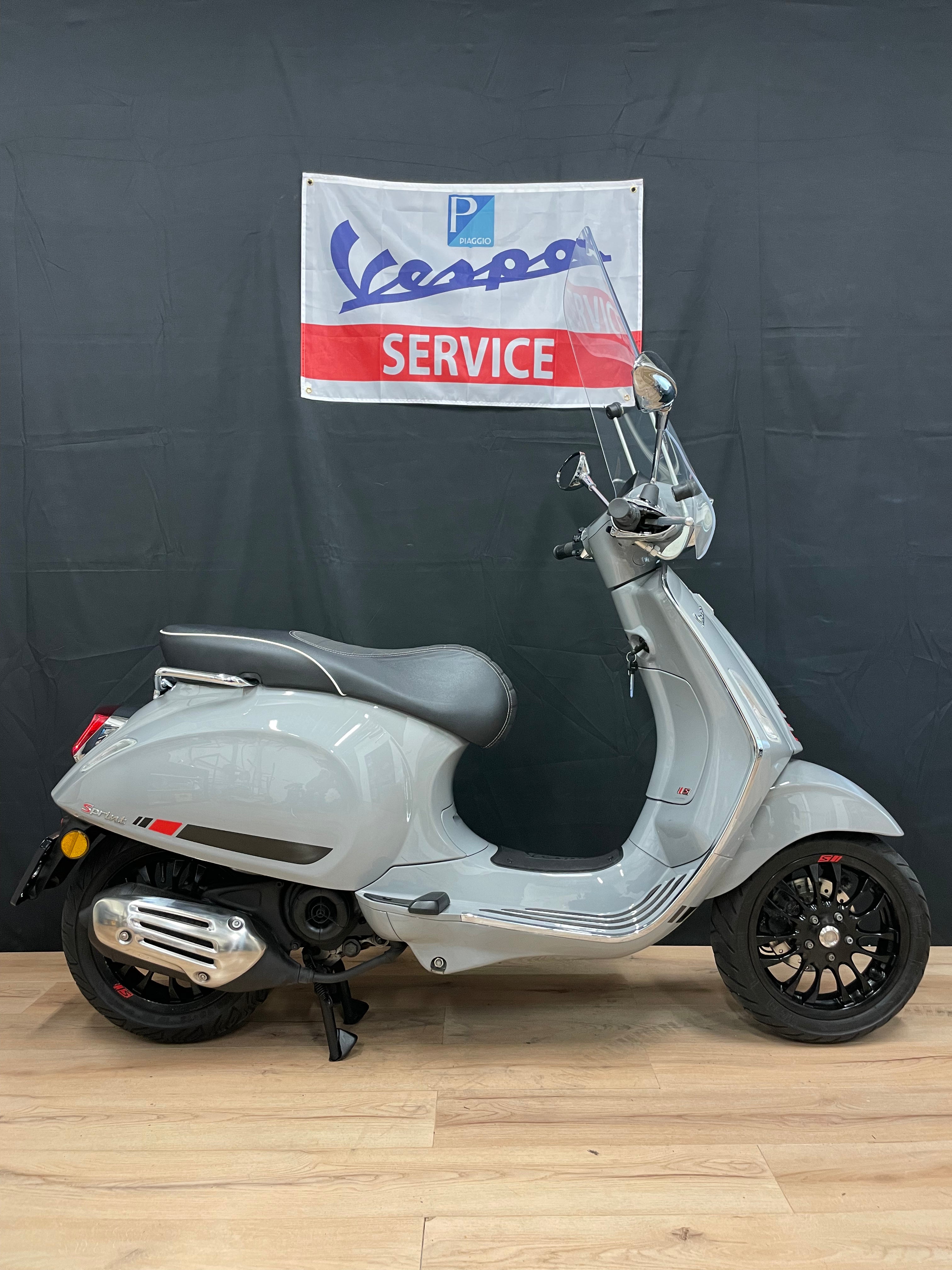 Vespa sprint - IGET - Facelift - 2018 - Snor/Brom - Garantie