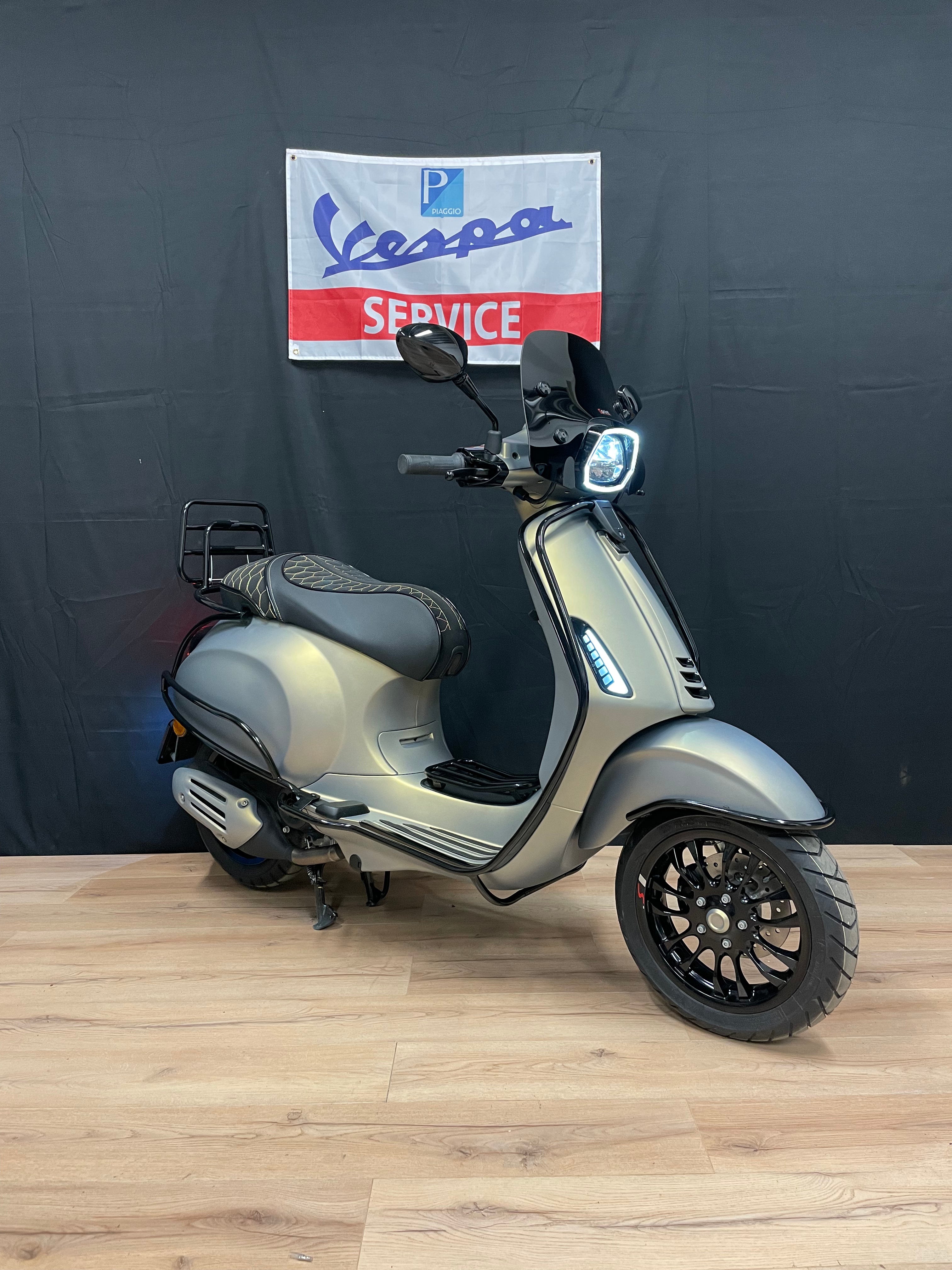 Vespa sprint Custom | Nieuw | Full option | 45/25kmph | Iget