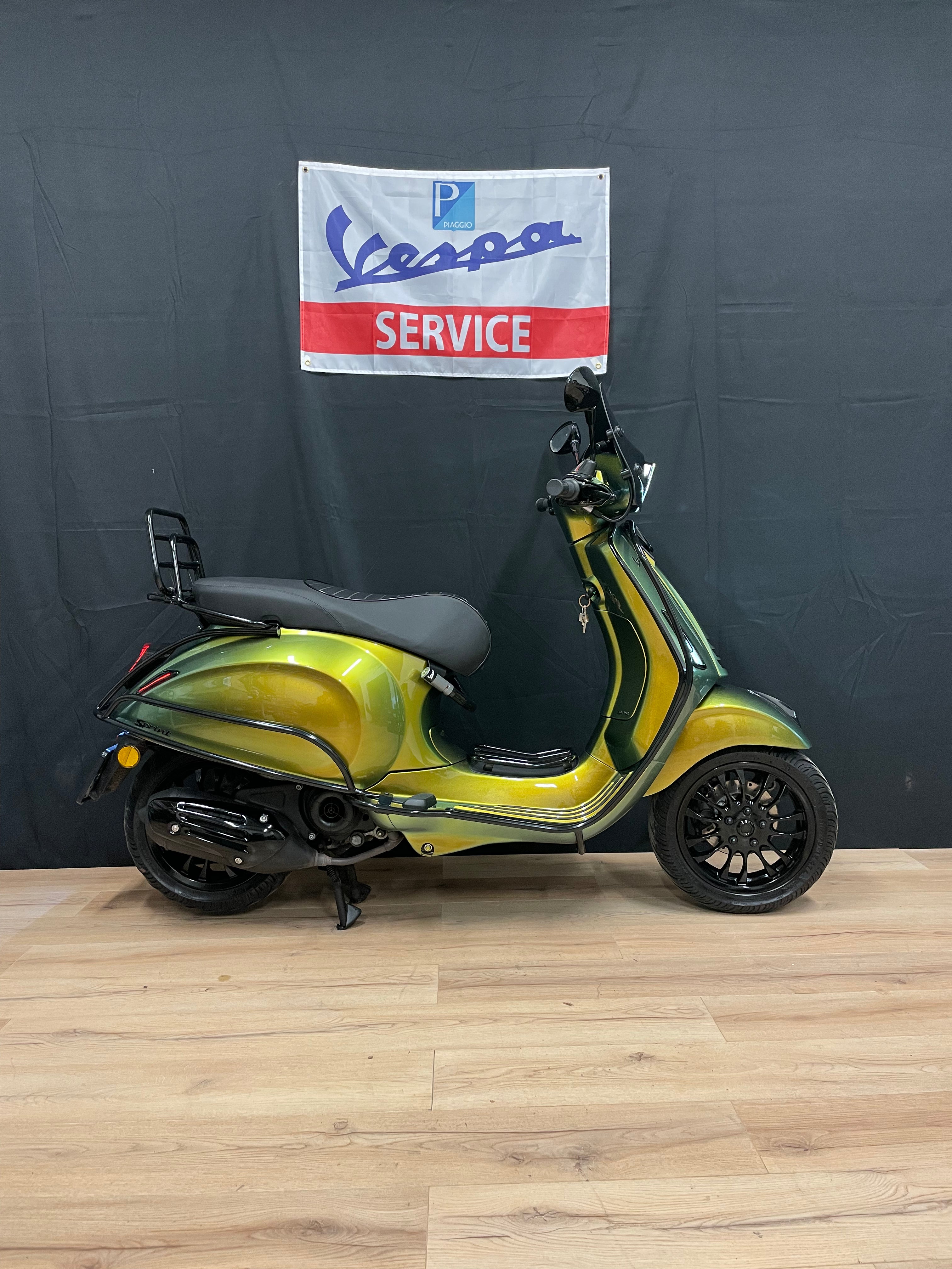 Vespa Sprint Custom | Brom | Nieuwstaat | 2020 | 7000km