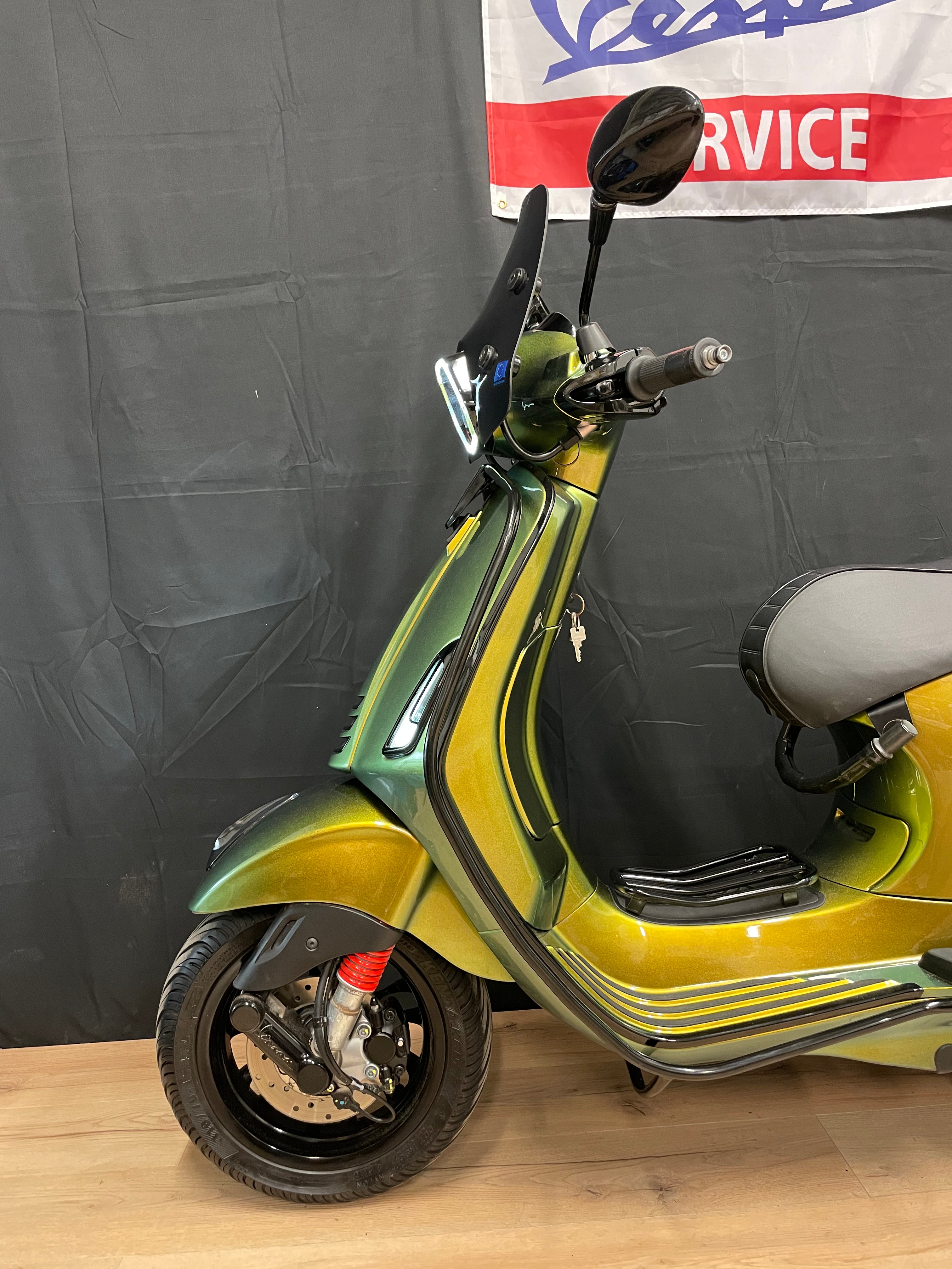 Vespa Sprint Custom | Brom | Nieuwstaat | 2020 | 7000km