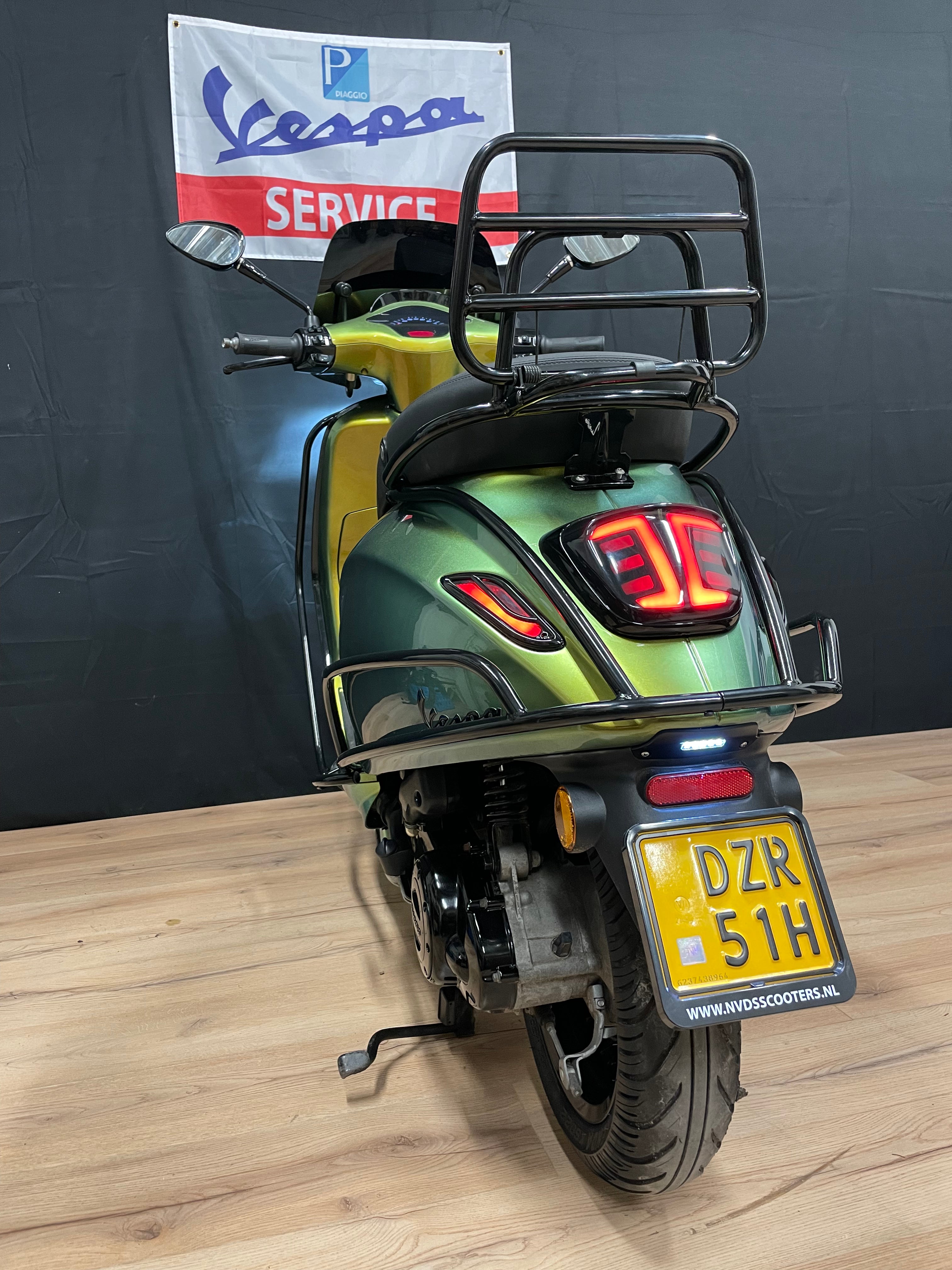 Vespa Sprint Custom | Brom | Nieuwstaat | 2020 | 7000km