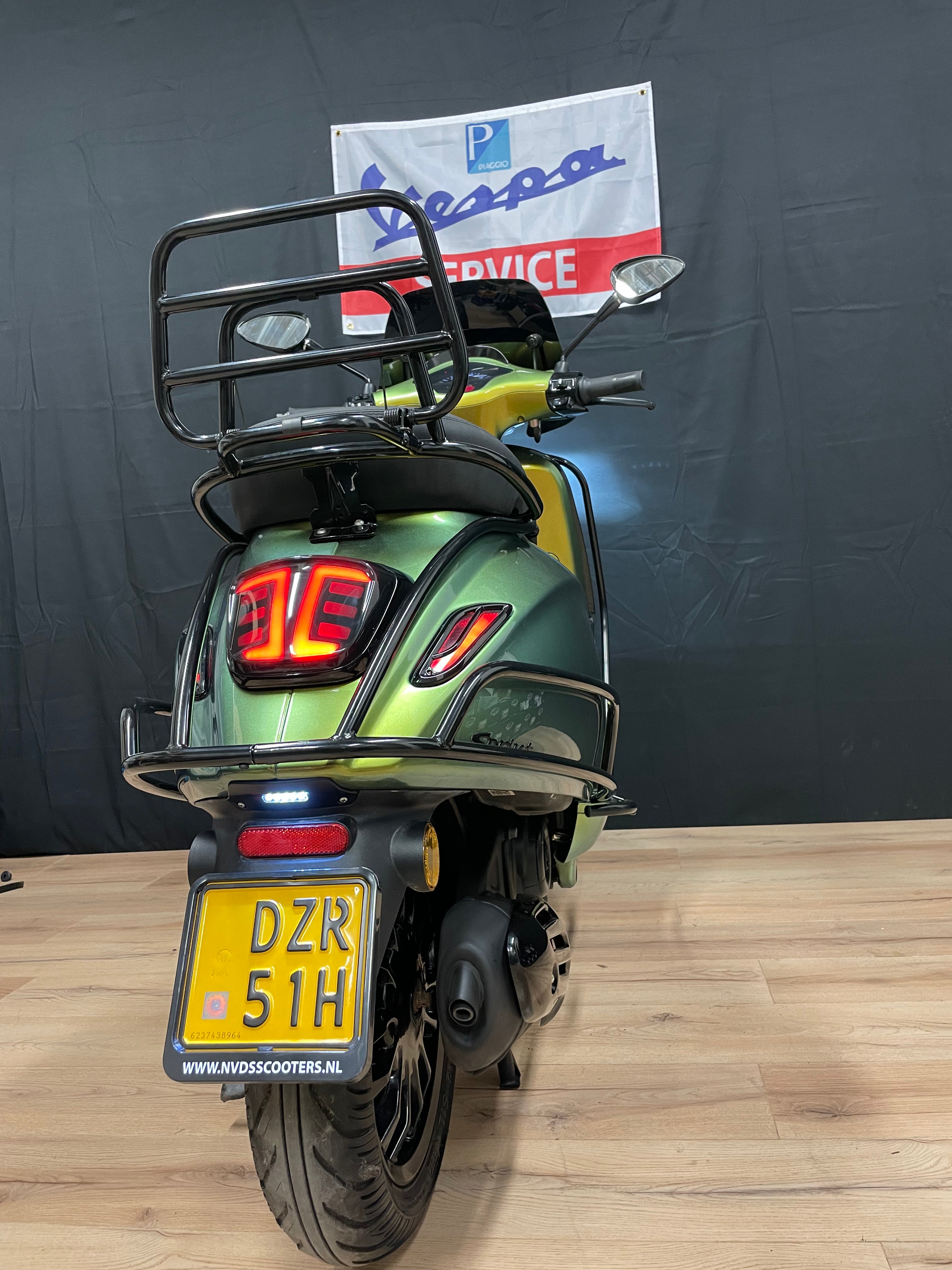 Vespa Sprint Custom | Brom | Nieuwstaat | 2020 | 7000km