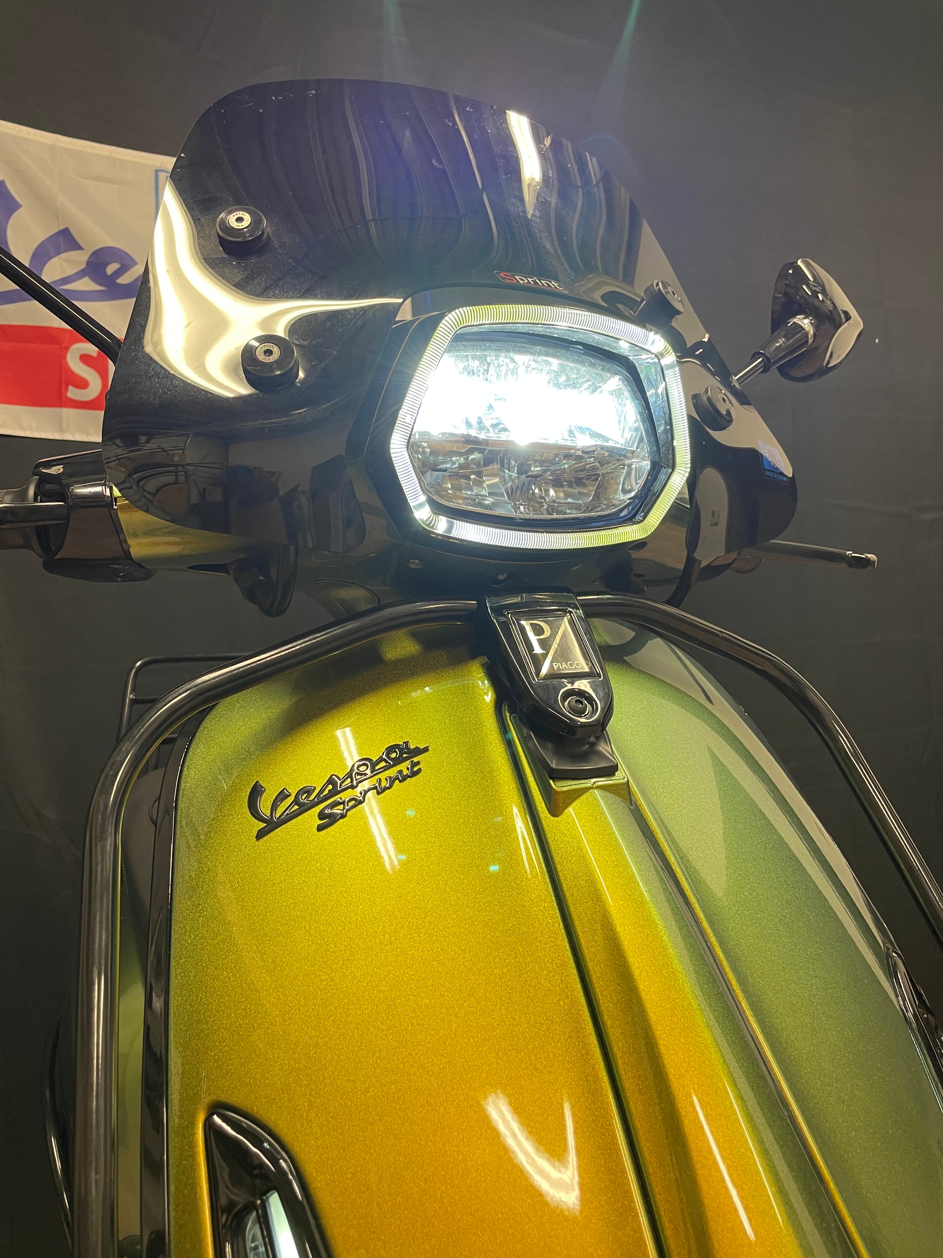 Vespa Sprint Custom | Brom | Nieuwstaat | 2020 | 7000km